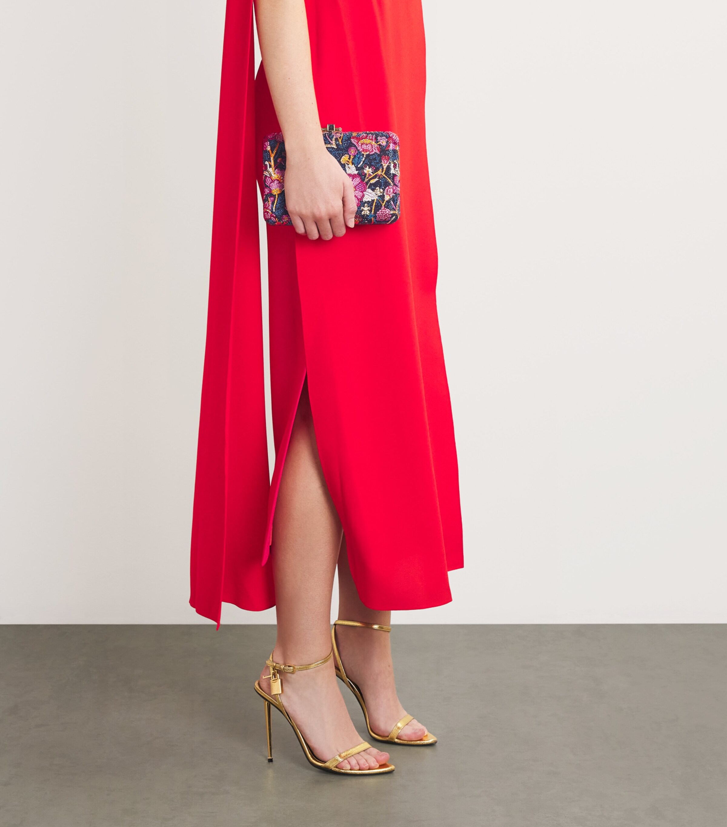 Crystal Brocade Clutch Bag CDIMT CHPGN IGO MLTI Image 2