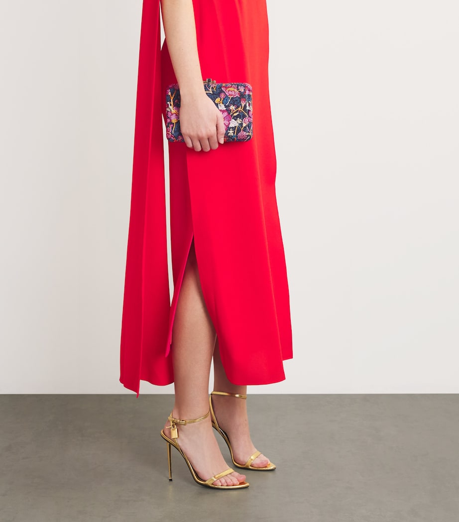 Crystal Brocade Clutch Bag CDIMT CHPGN IGO MLTI Image 2