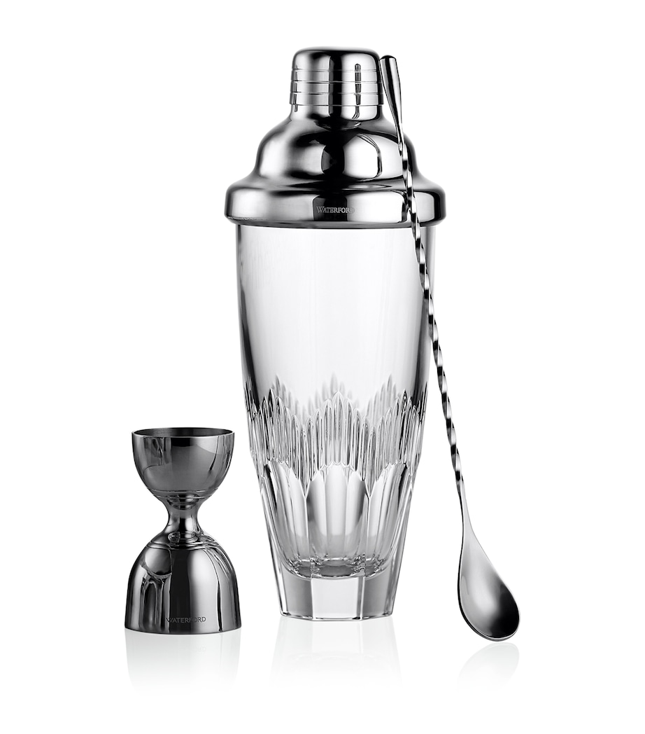 Mixology Cocktail Shaker, Stirrer and Jigger Set CLEAR Image 1
