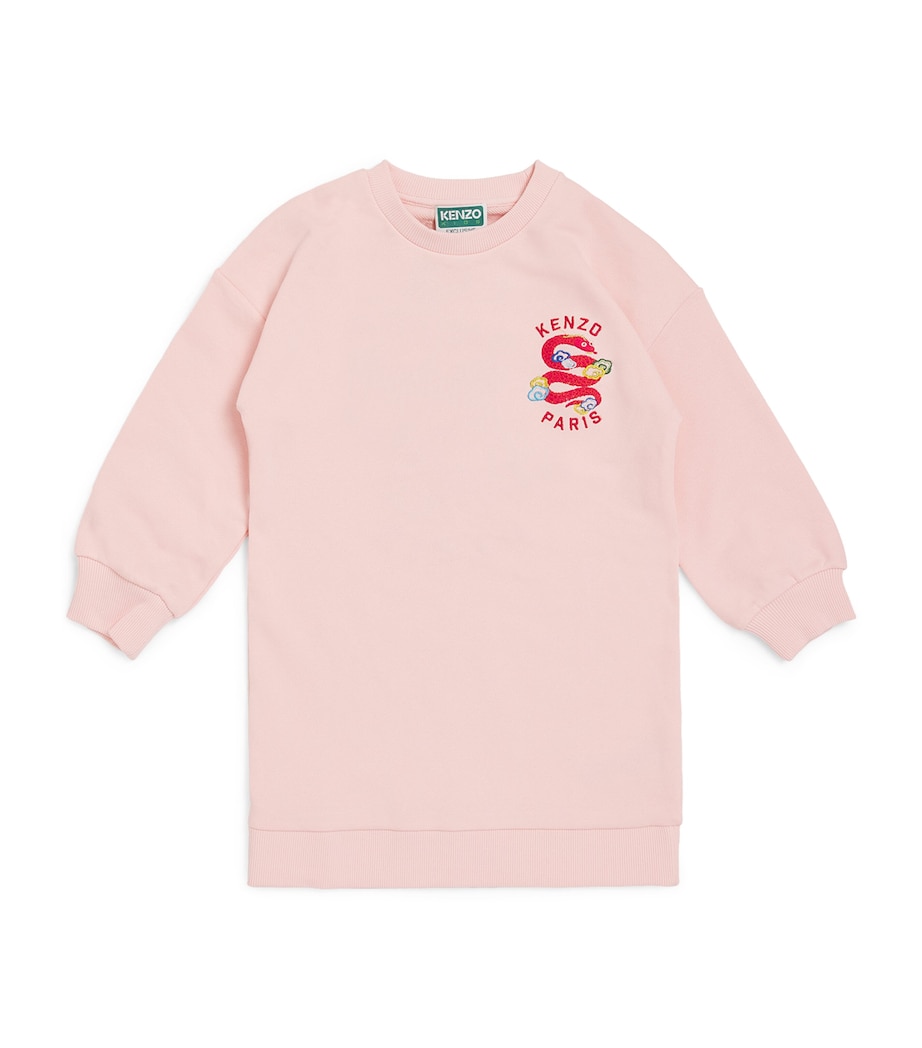 Kenzo Clothing Kenzo 14 Years Kenzo Kids Logo Print Jumper Dress