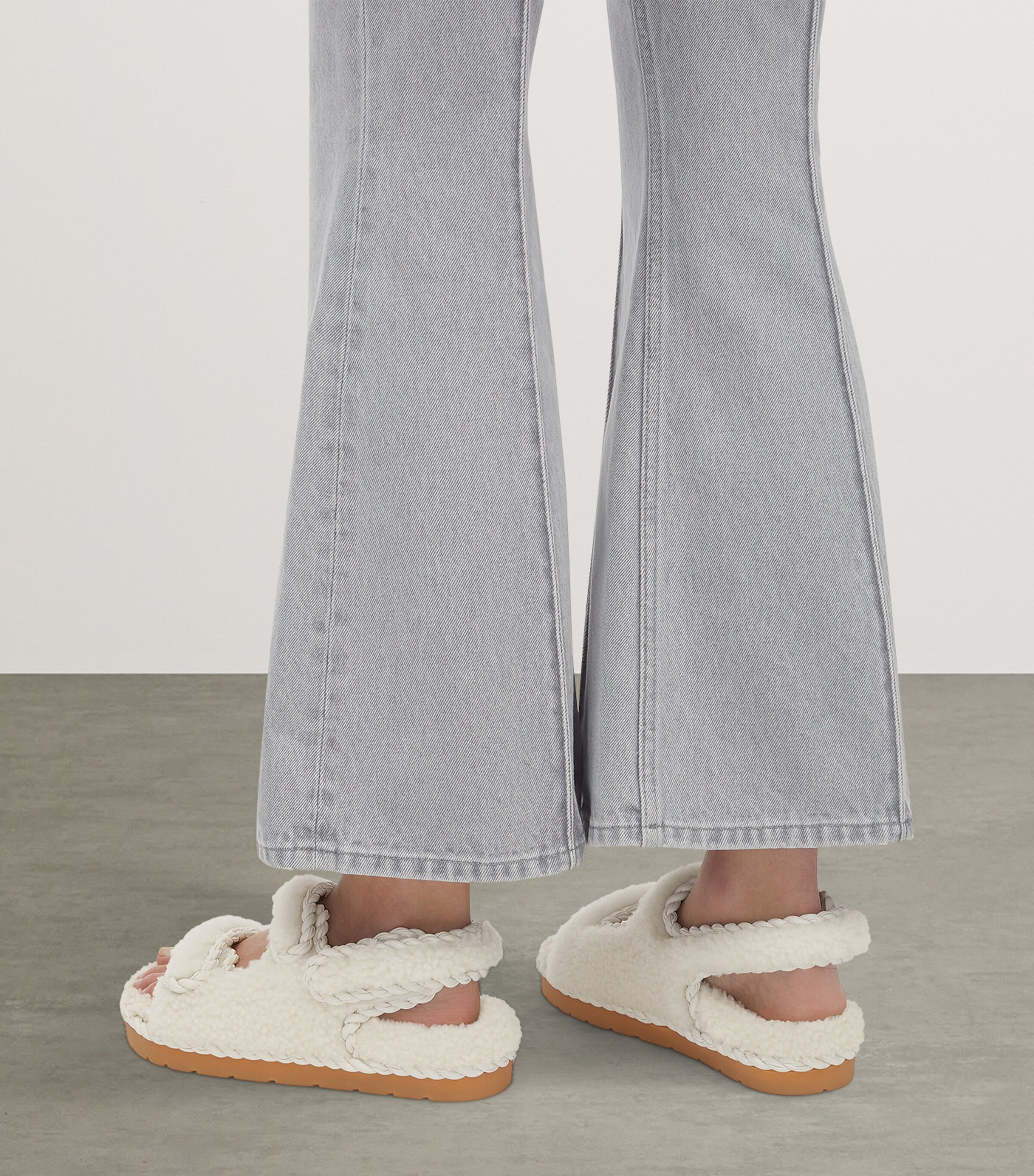 Shearling Jack Sandals 9202 Image 2