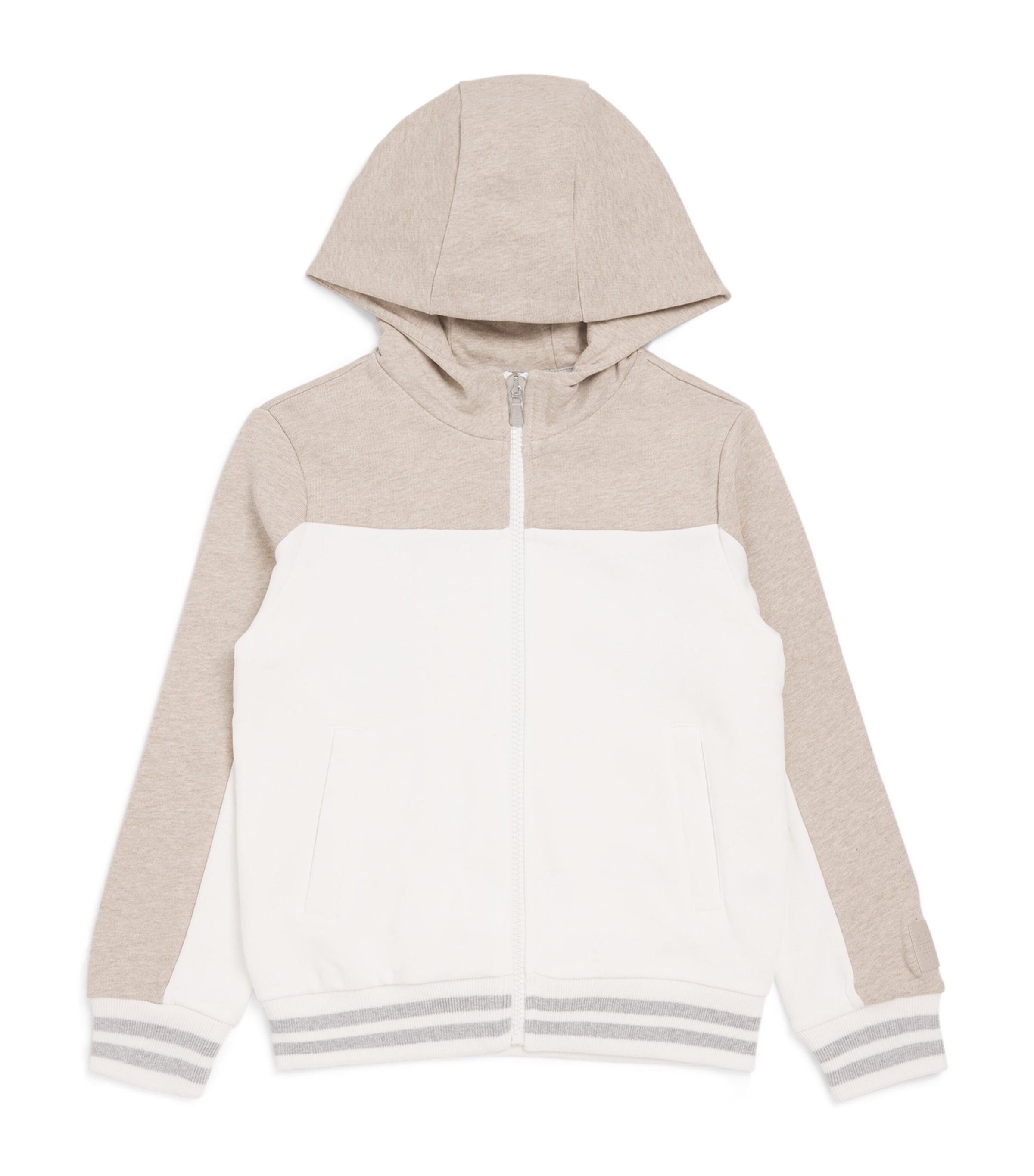 Eleventy Kids Fleece Zip-Up Hoodie (2-16 Years) Image 1