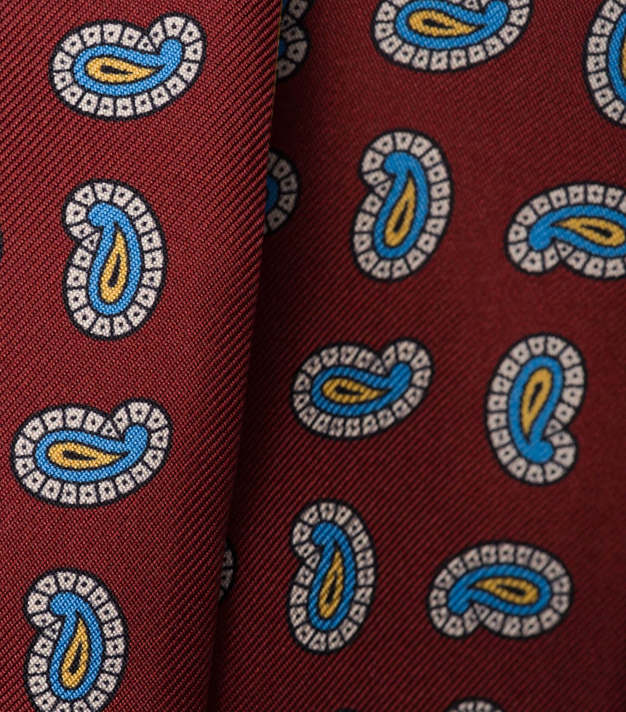 Prada Silk Paisley Skinny Scarf Image 3