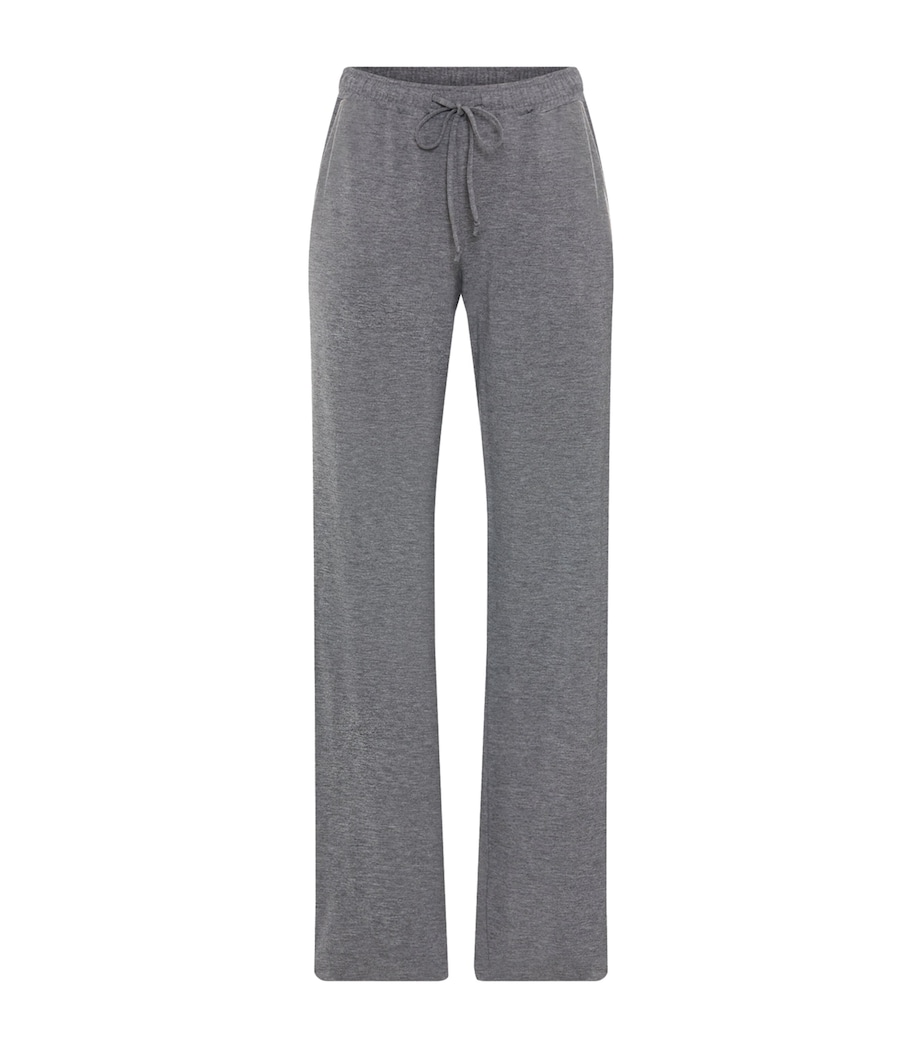 Hanro Womens Natural Elegance Trousers Stone Melange Image 1