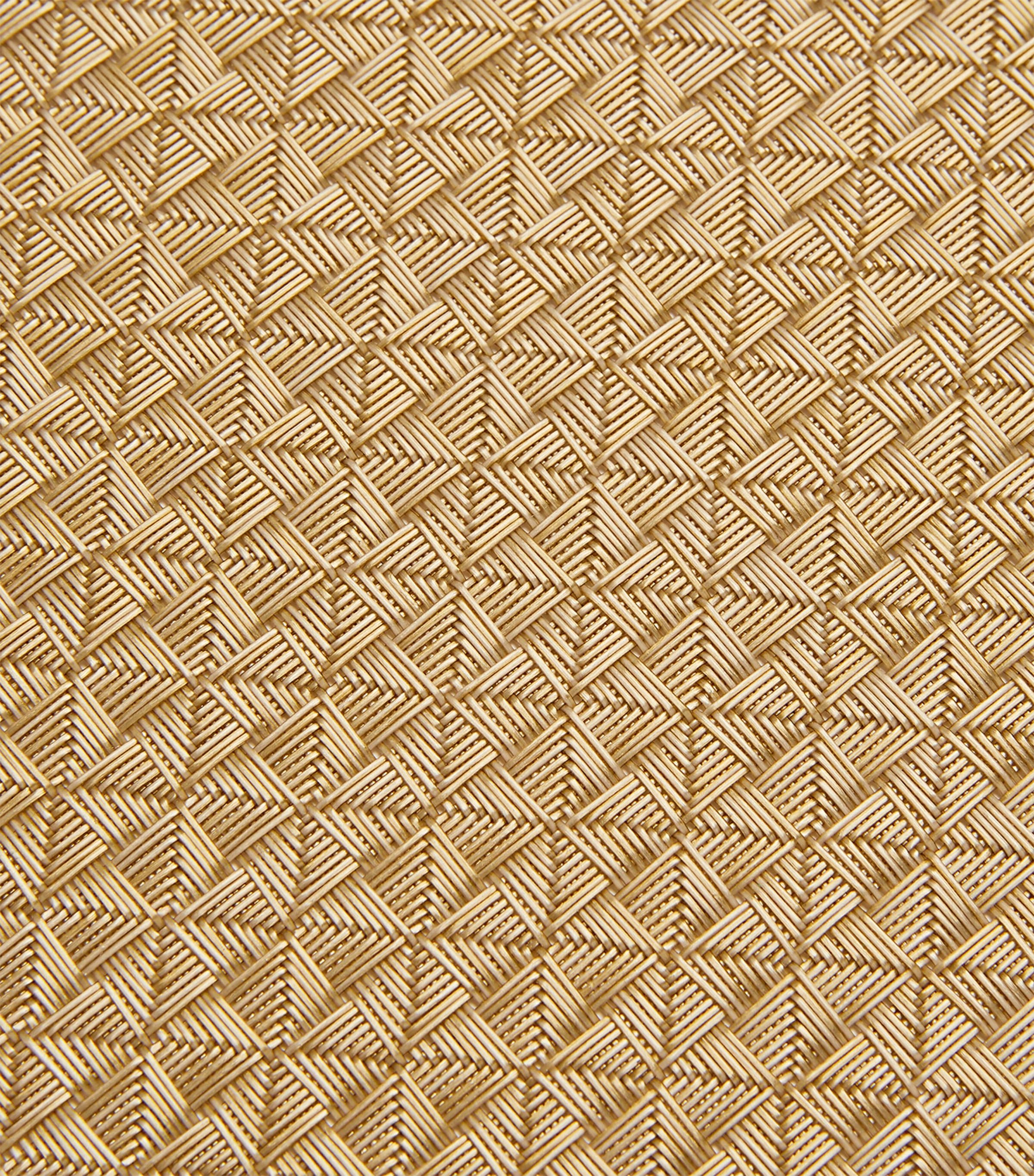 Origami Rectangular Placemat (36cm x 48cm) HONEY Image 2