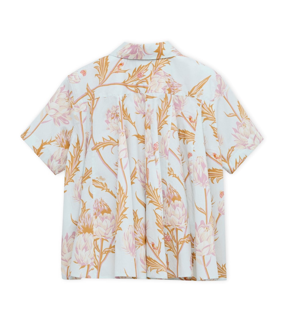 LOEWE Womens x Paula's Ibiza Artichoke Short-Sleeve Shirt Image 5