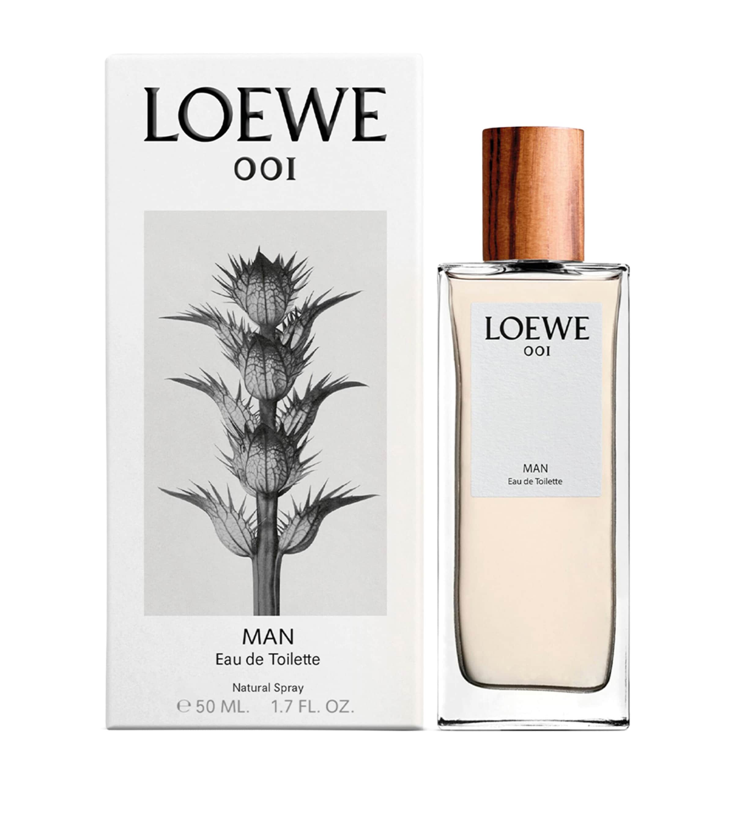 LOEWE 001 MAN Eau de Toilette 箱入り LOEWE Loewe 001 Man Eau de Toilette (50ml) | Harrods US