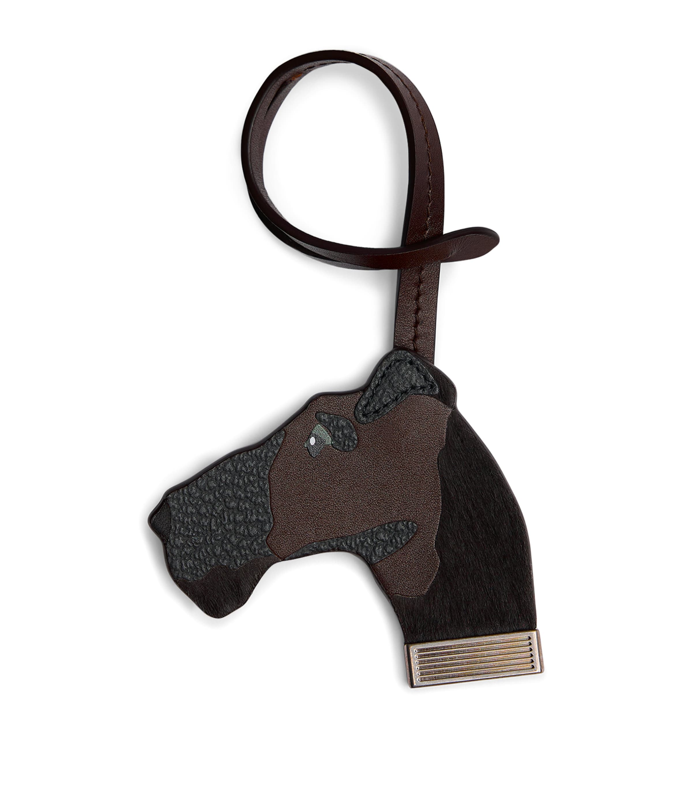 Dunhill Leather Dog Charm Image 1