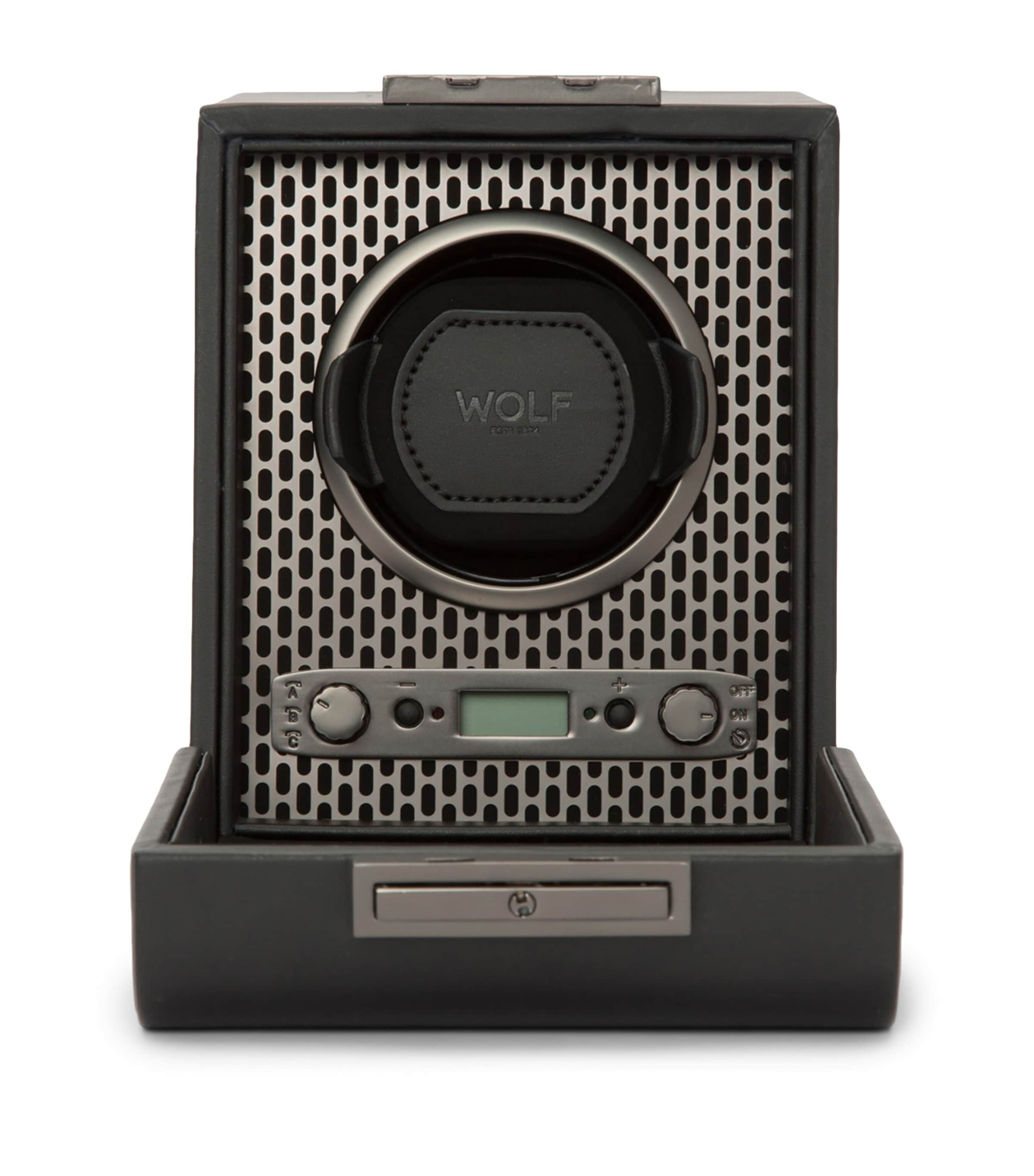 WOLF Axis Single Watch Winder Powder Coat Image 3