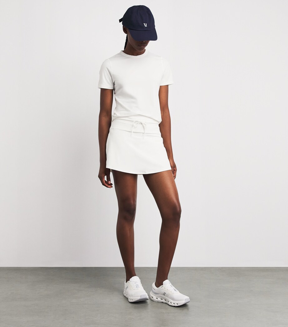 VUORI Womens Lux T-Shirt White Image 2