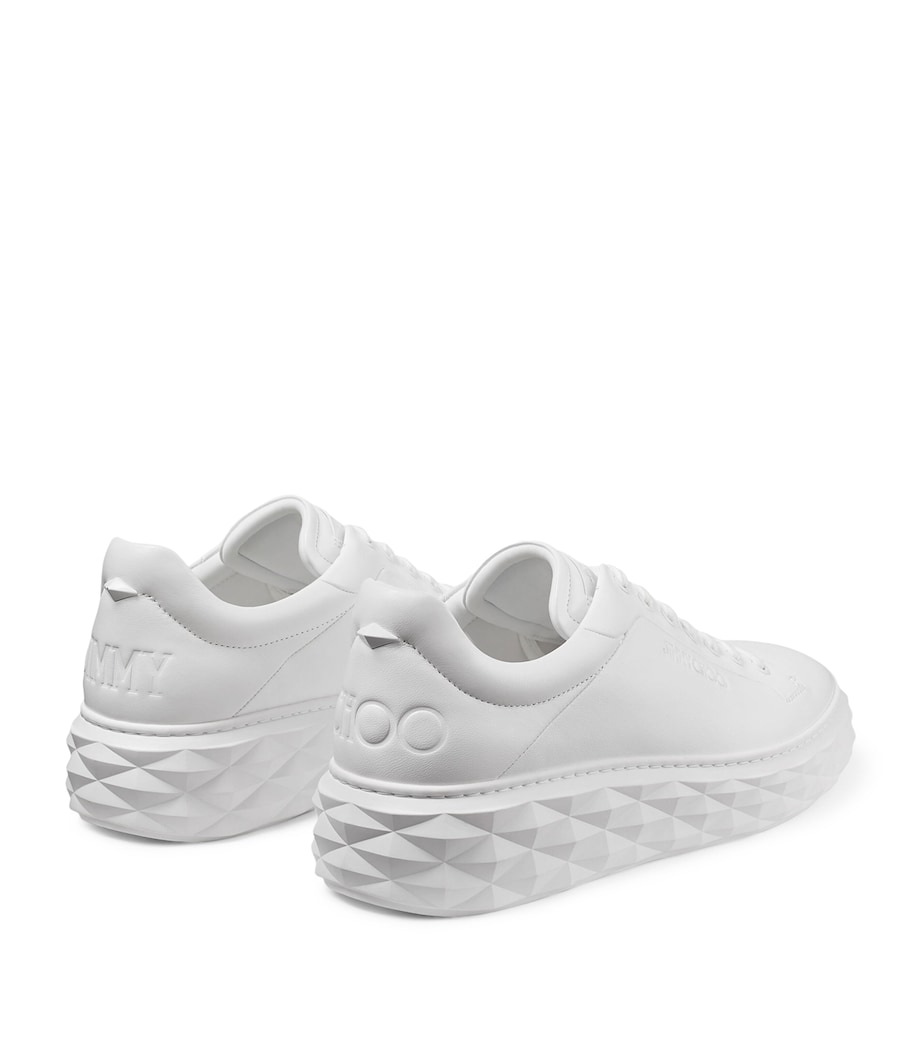 Diamond Maxi Low-Top Sneakers V WHITE/WHITE Image 2