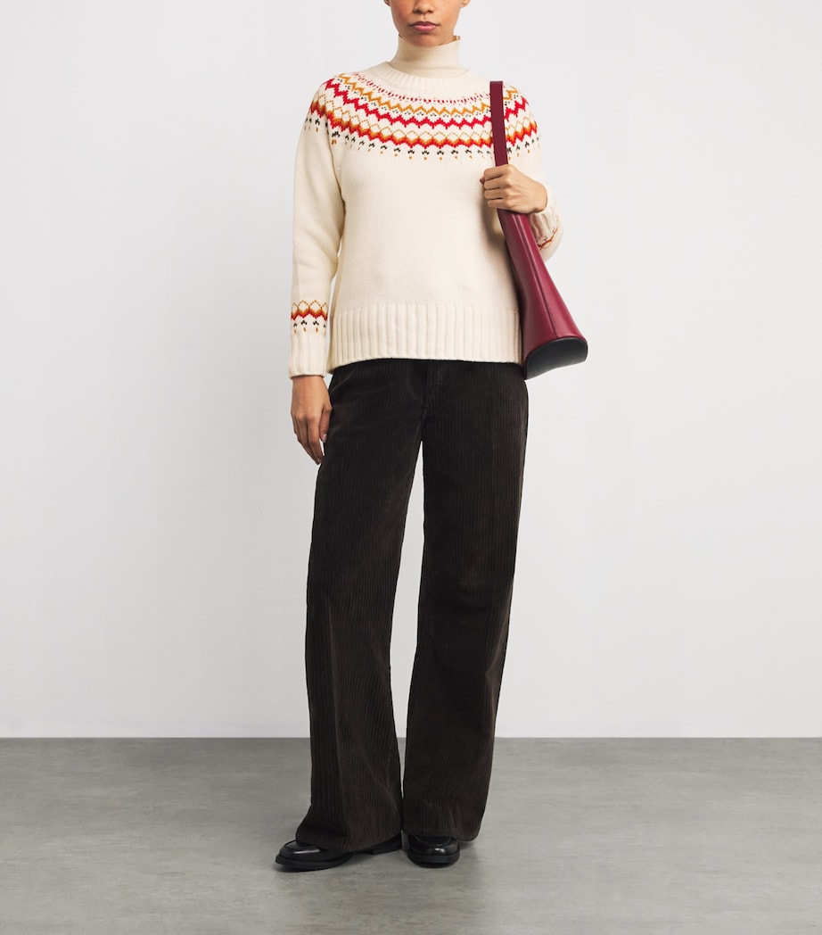 Cotton-Blend Tidal Sweater CLOUD Image 2