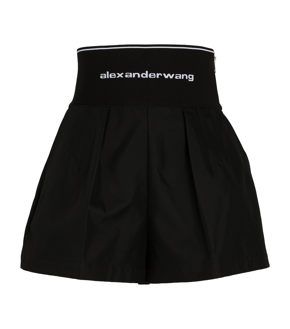 High-Rise Safari Shorts BLACK Image 1