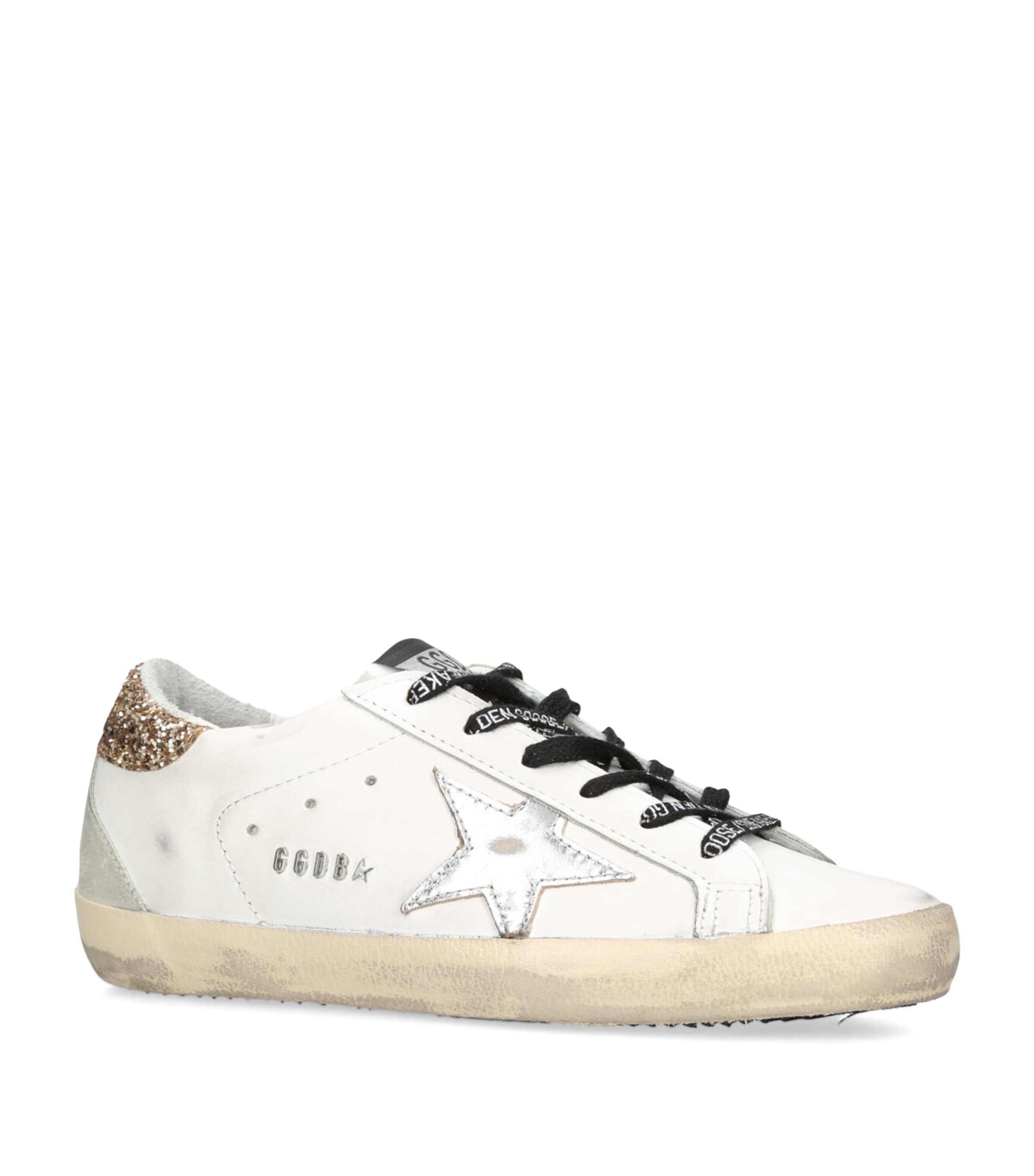 Leather Superstar Sneakers WHITE/COMB Image 3