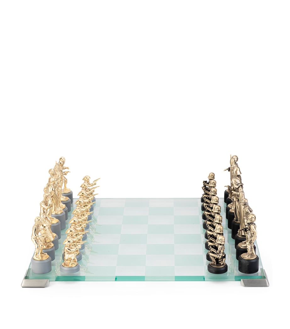 Royal Selangor Star Wars Chess Set Gold Image 4