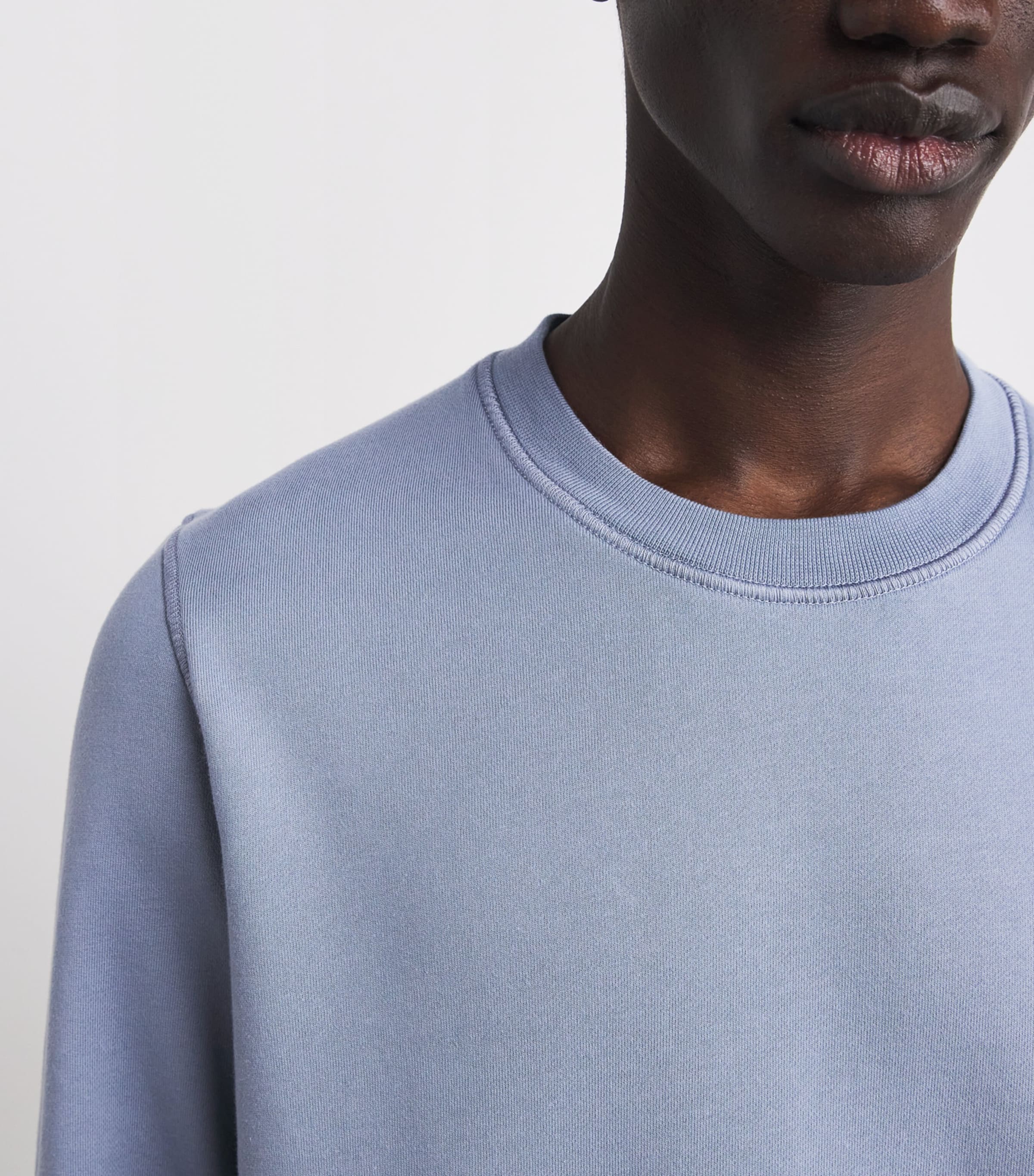 Cotton Compass Logo Sweatshirt V0024 Image 6