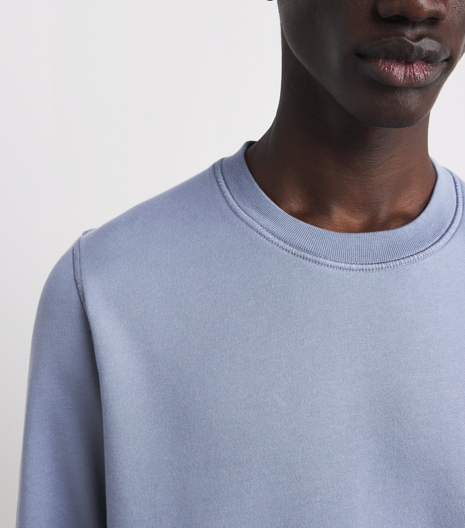 Cotton Compass Logo Sweatshirt V0024 Image 6