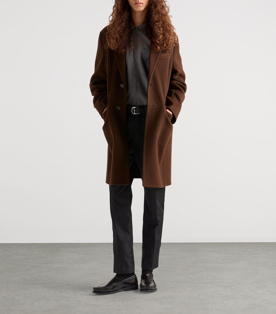 Wool Zippered Shirt F0031 Image 2