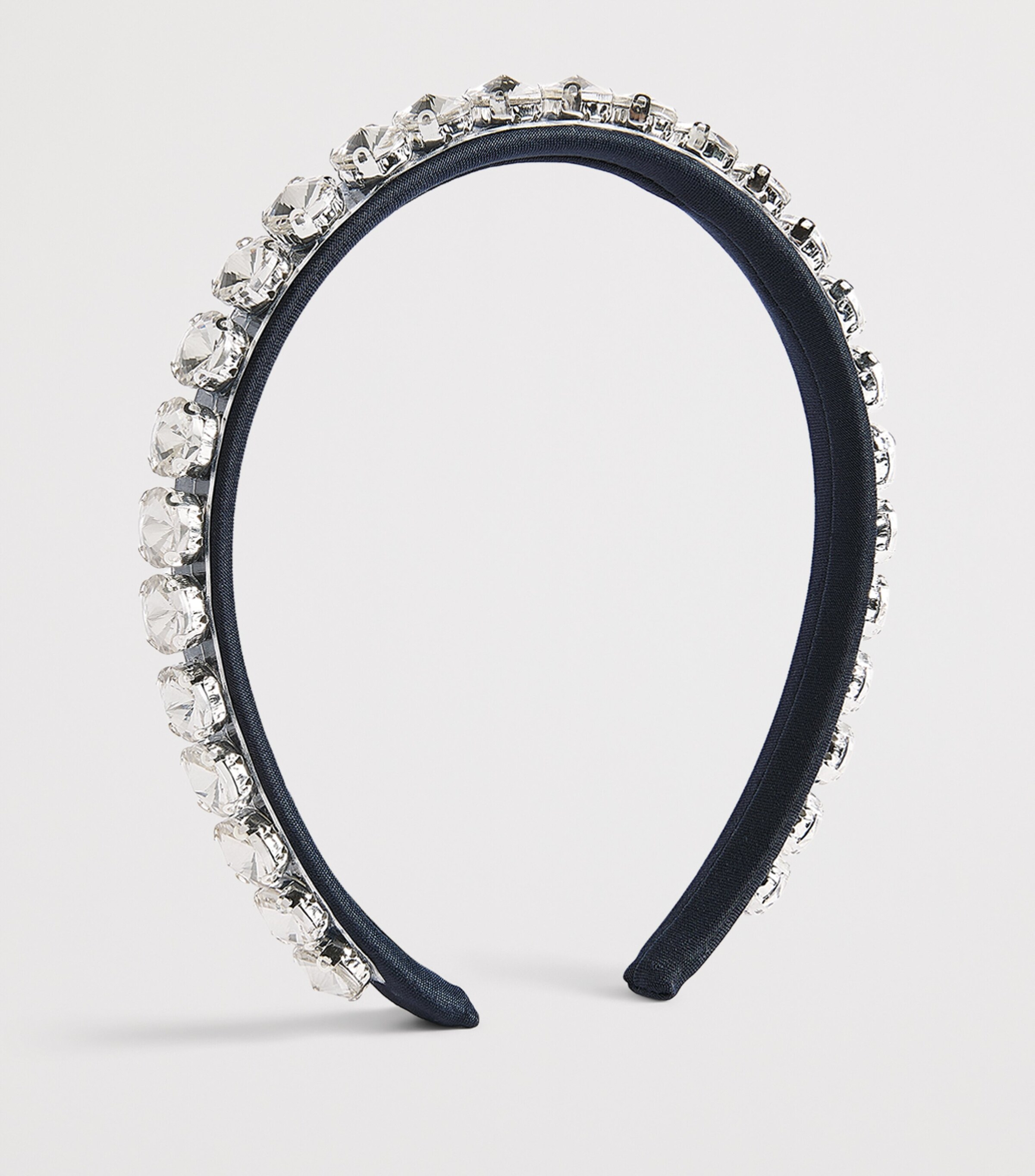 Mama Luma Crystal-Embellished Headband Navy Image 2