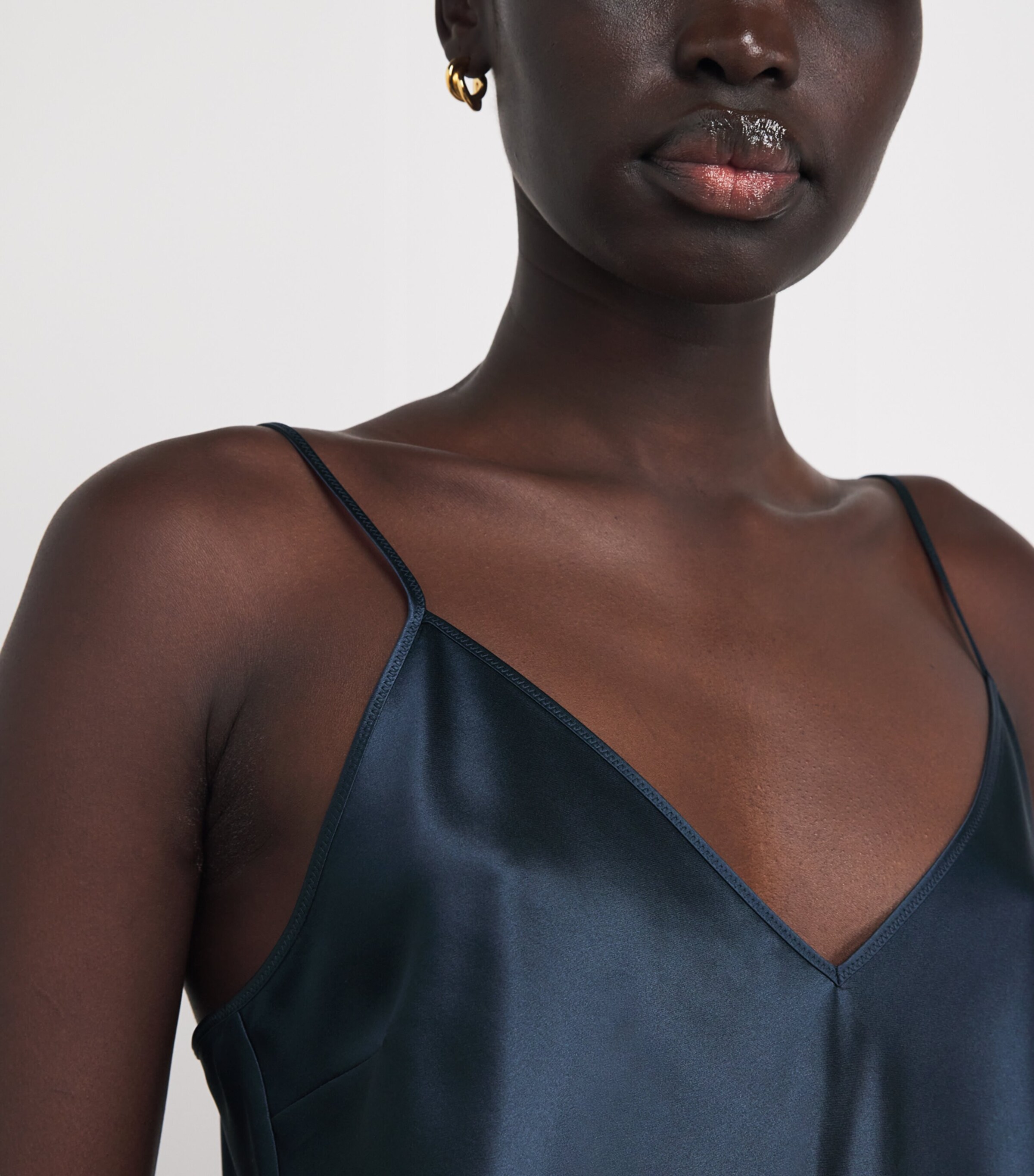 Joseph Womens Satin Sleeveless Top Indigo Image 6