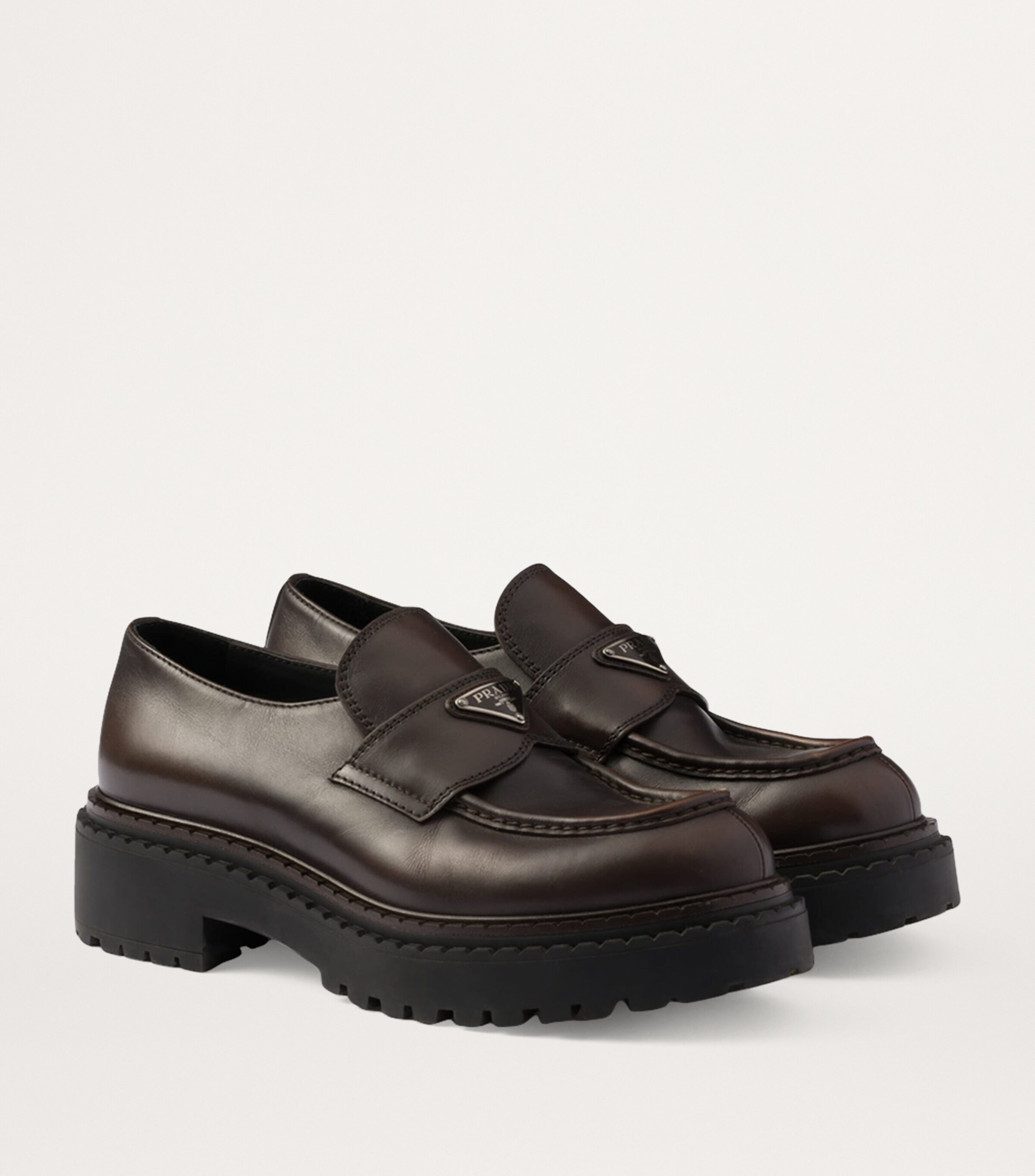 Prada Patent Leather Loafers Image 3