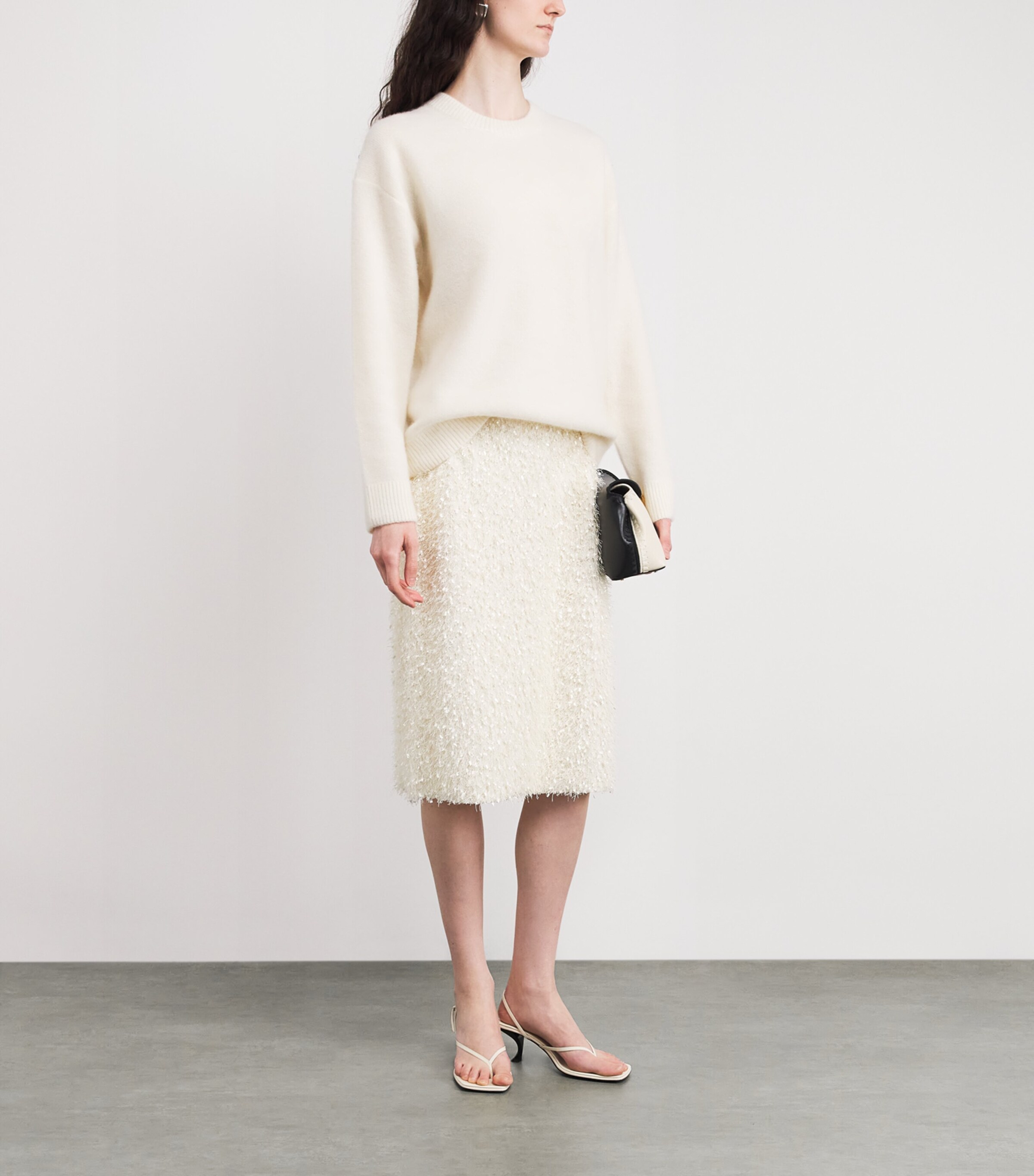 Fringe Knee-Length Skirt 212LTC Image 2