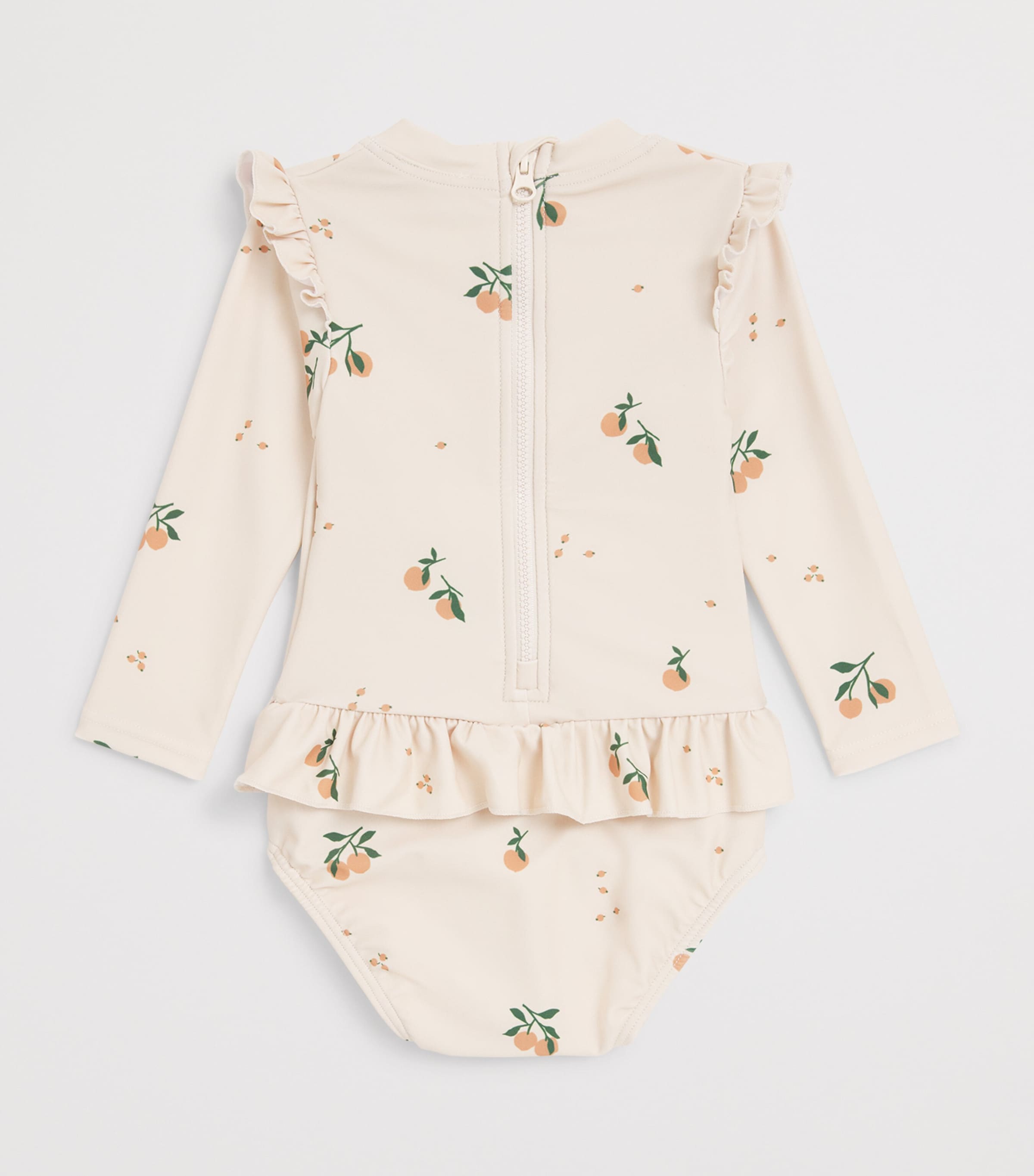 Liewood Printed Sille Swimsuit (1-18 Months) Peach/sea Shell Image 2
