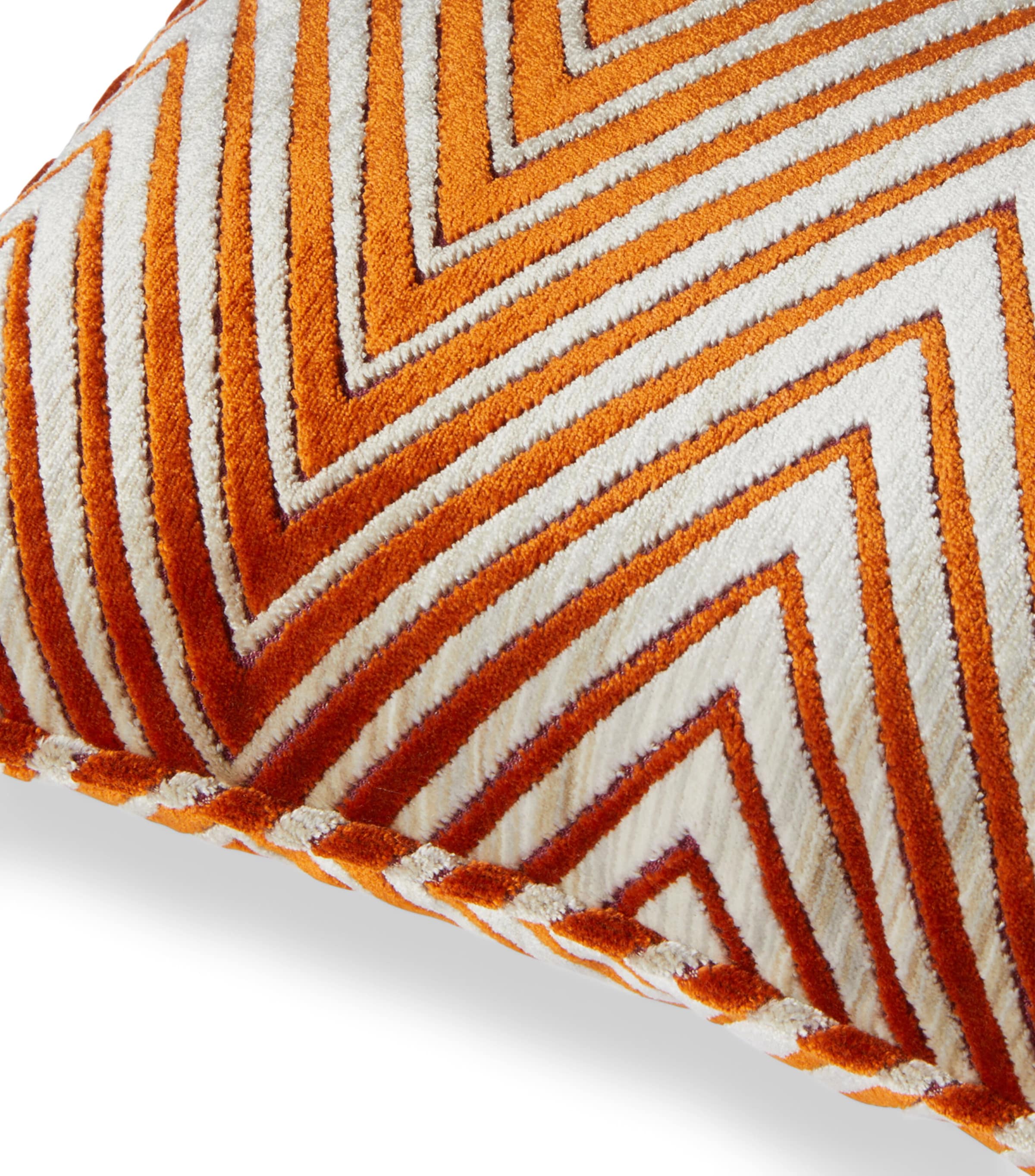 Missoni Home Ziggy Cushion (30cm x 60cm) Orange Multicolor Image 2