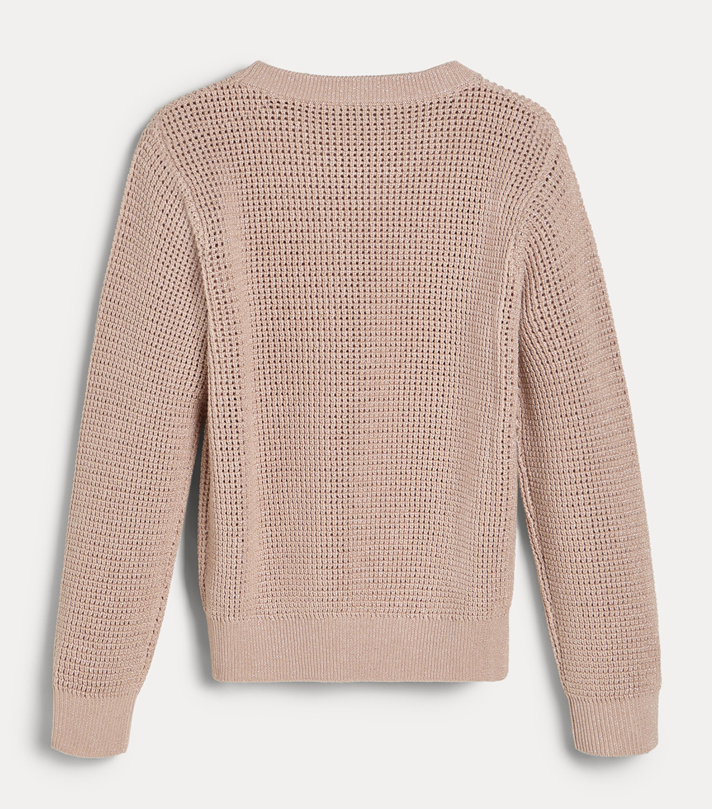 Brunello Cucinelli Kids Womens Cotton-Blend Open-Knit Sweater (4-6 Years) Image 2