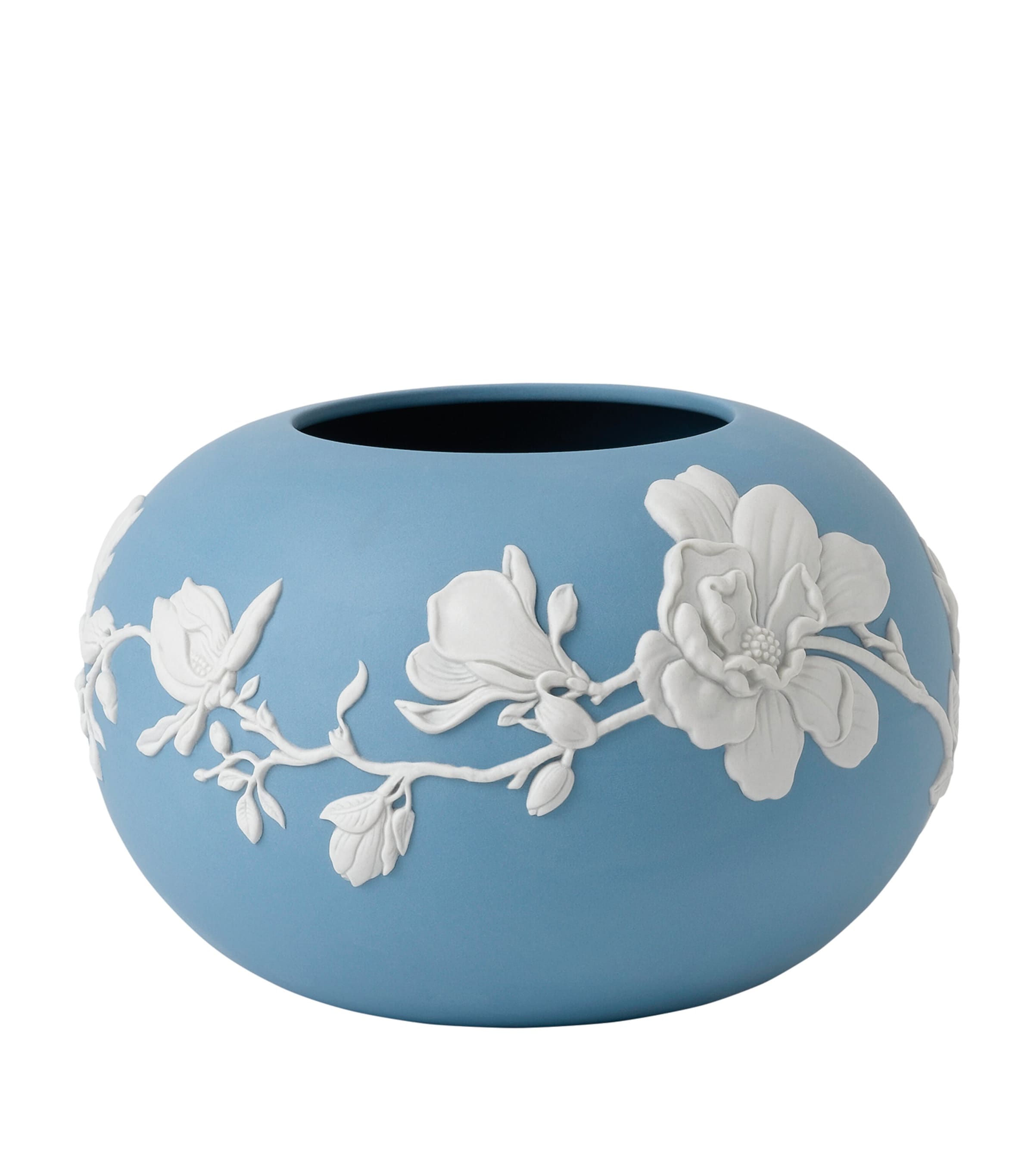 Magnolia Blossom Rose Bowl (11cm) BLUE Image 1