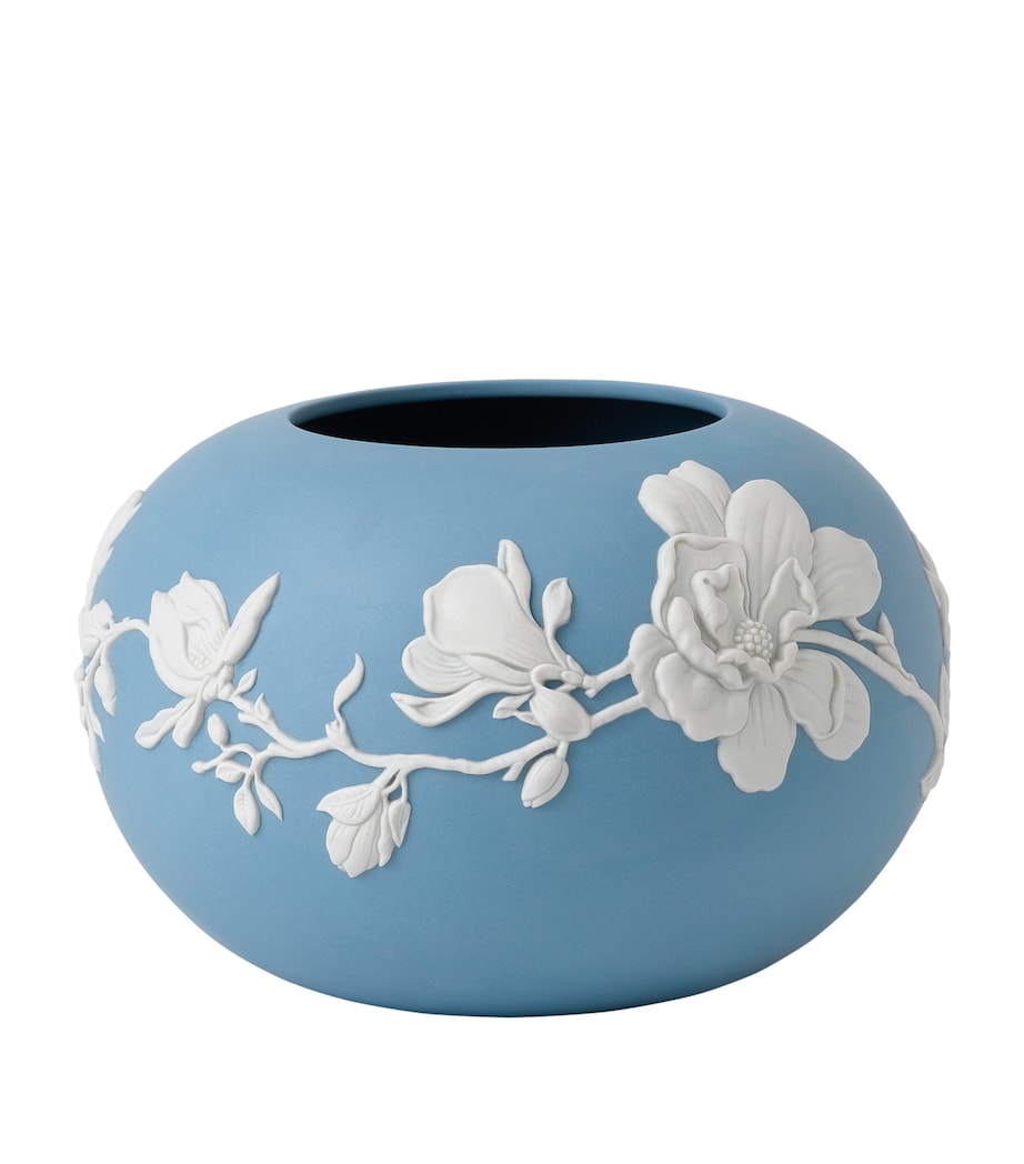 Magnolia Blossom Rose Bowl (11cm) BLUE Image 1