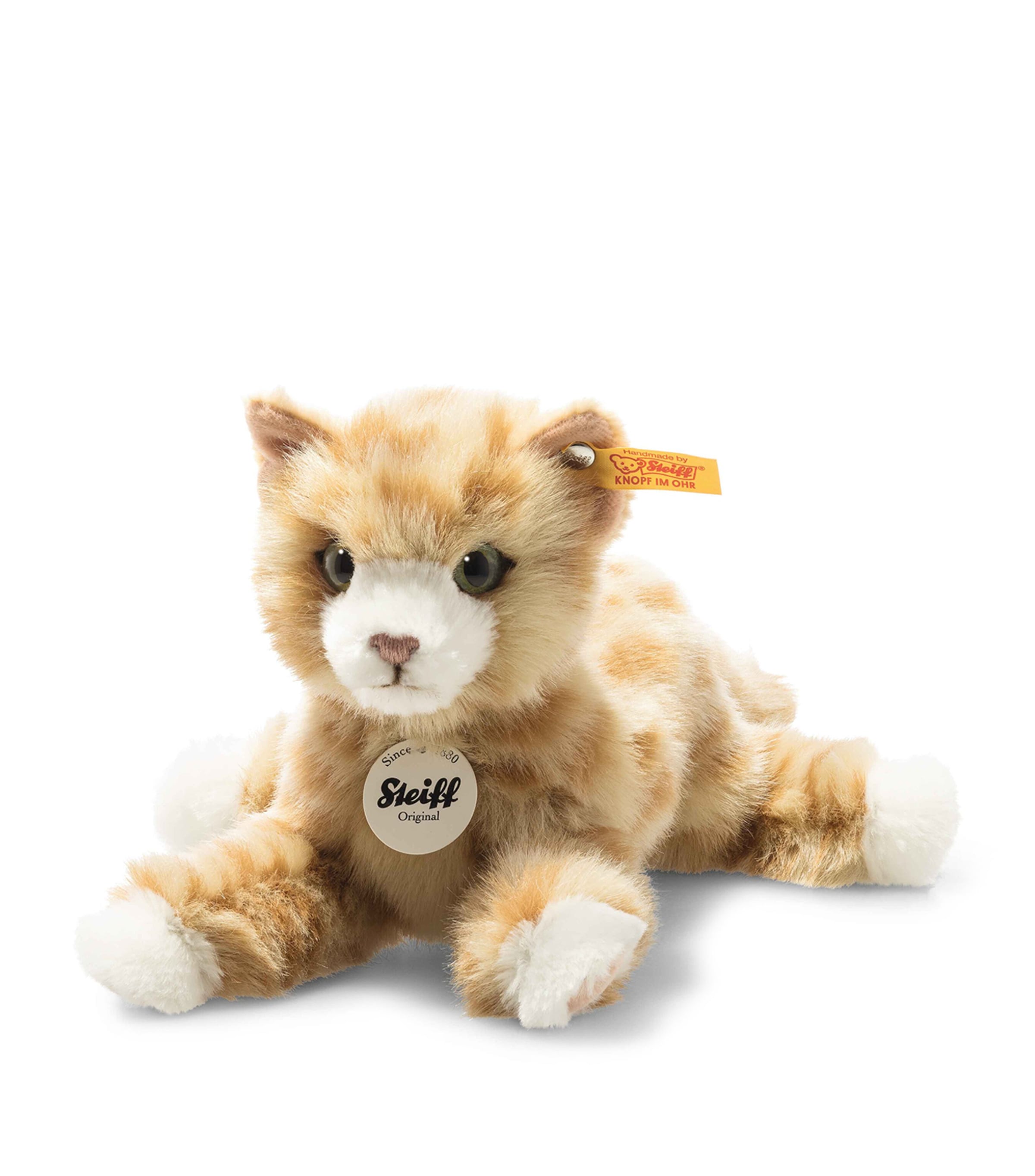 Steiff Kids' Mimmi Cat In Yellow