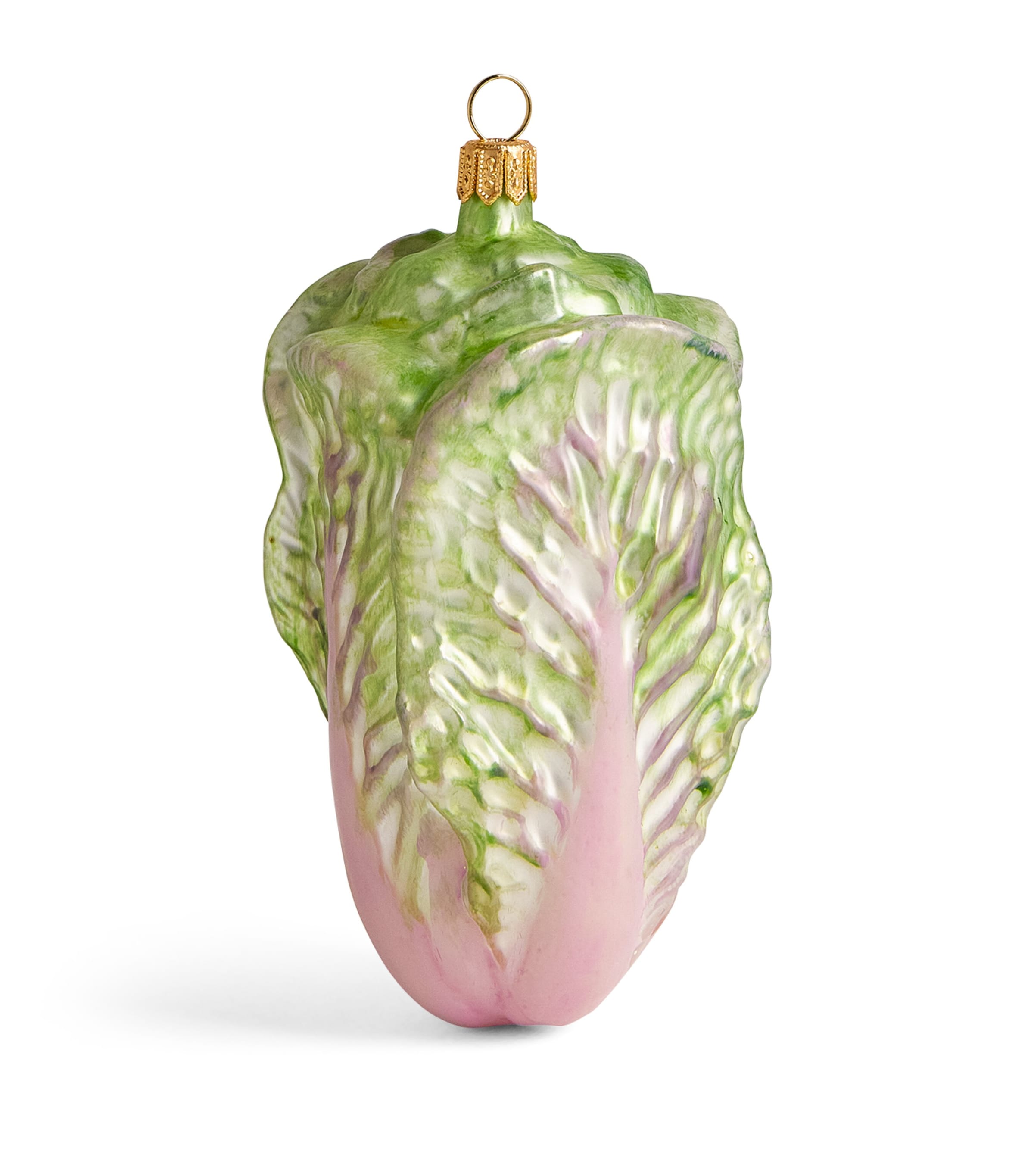 Harrods Glass Chinese Cabbage Tree Decoration Image 1