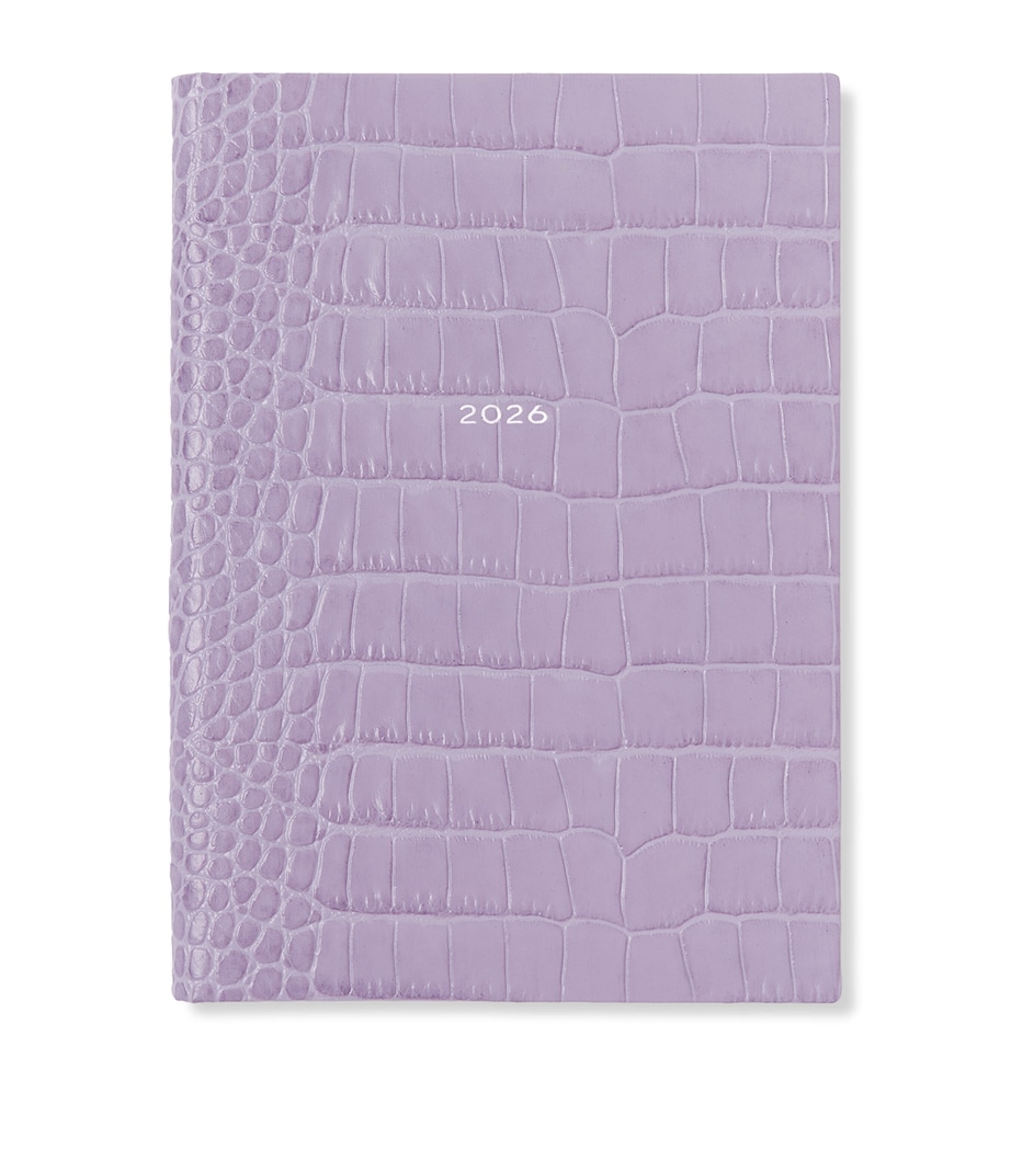 Mara Leather 2026 Soho Planner LILAC Image 1