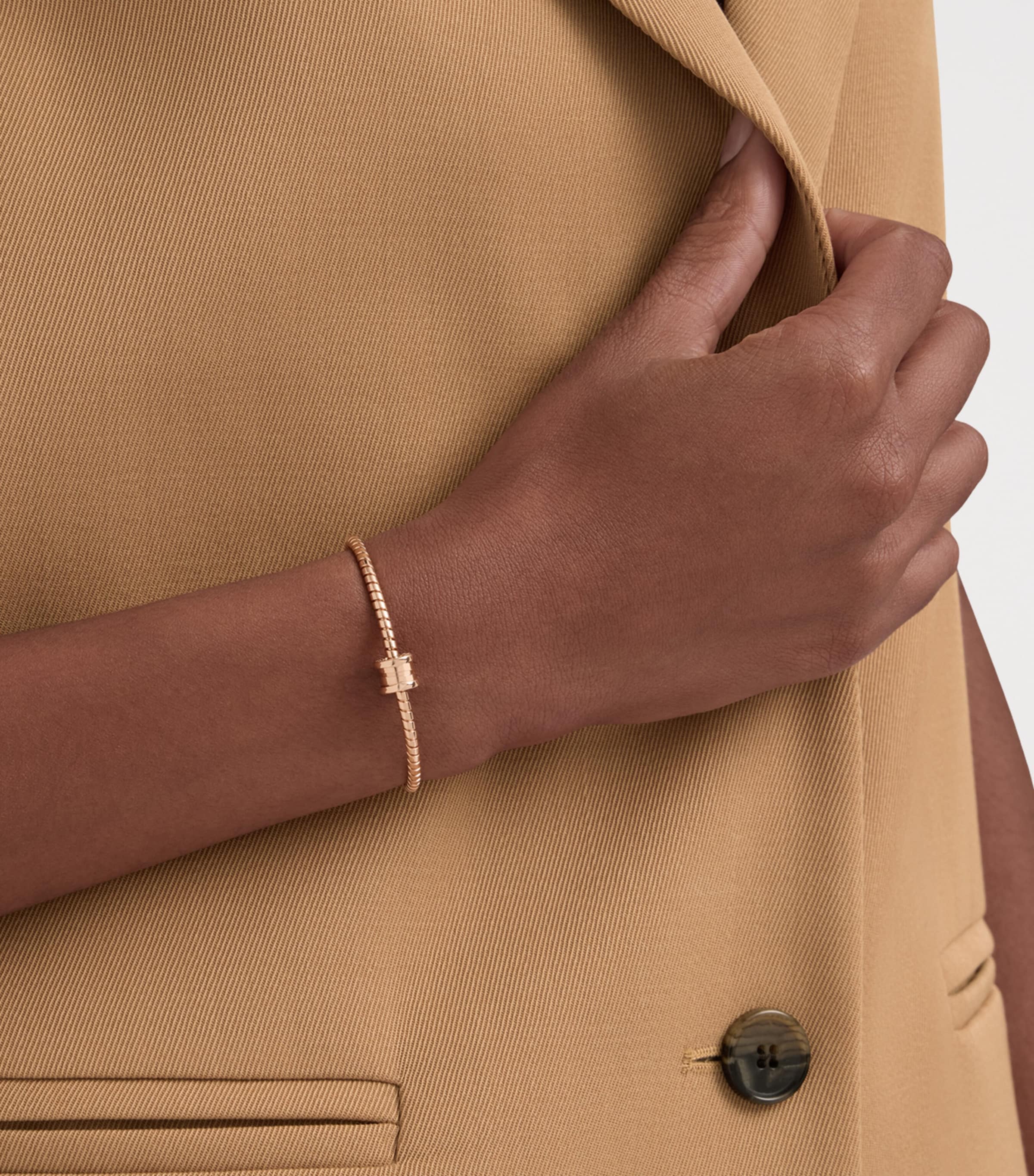 Bvlgari Rose Gold B.zero1 Bangle Pink Gold Image 5