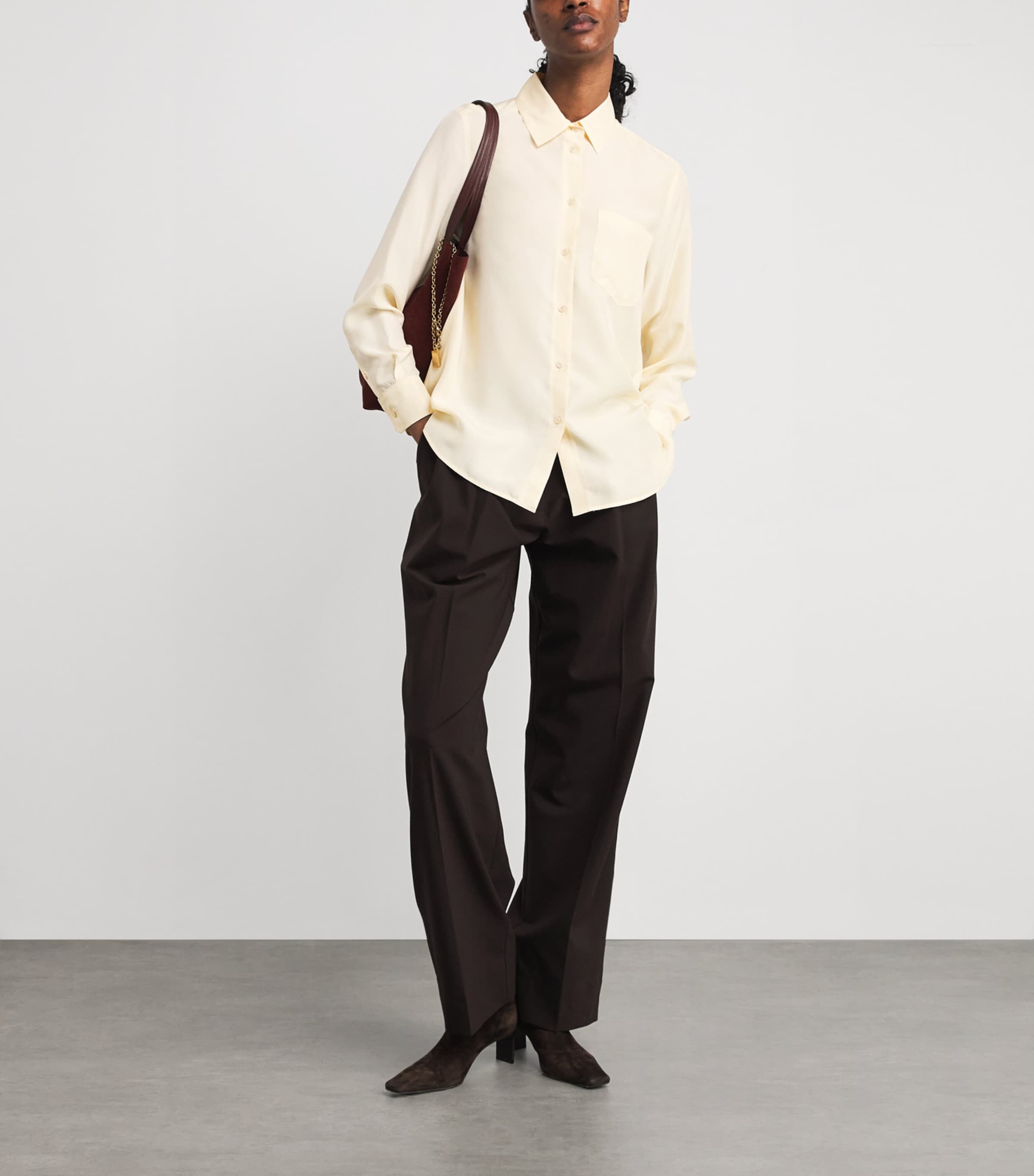 Silk Shirt ECRU Image 2