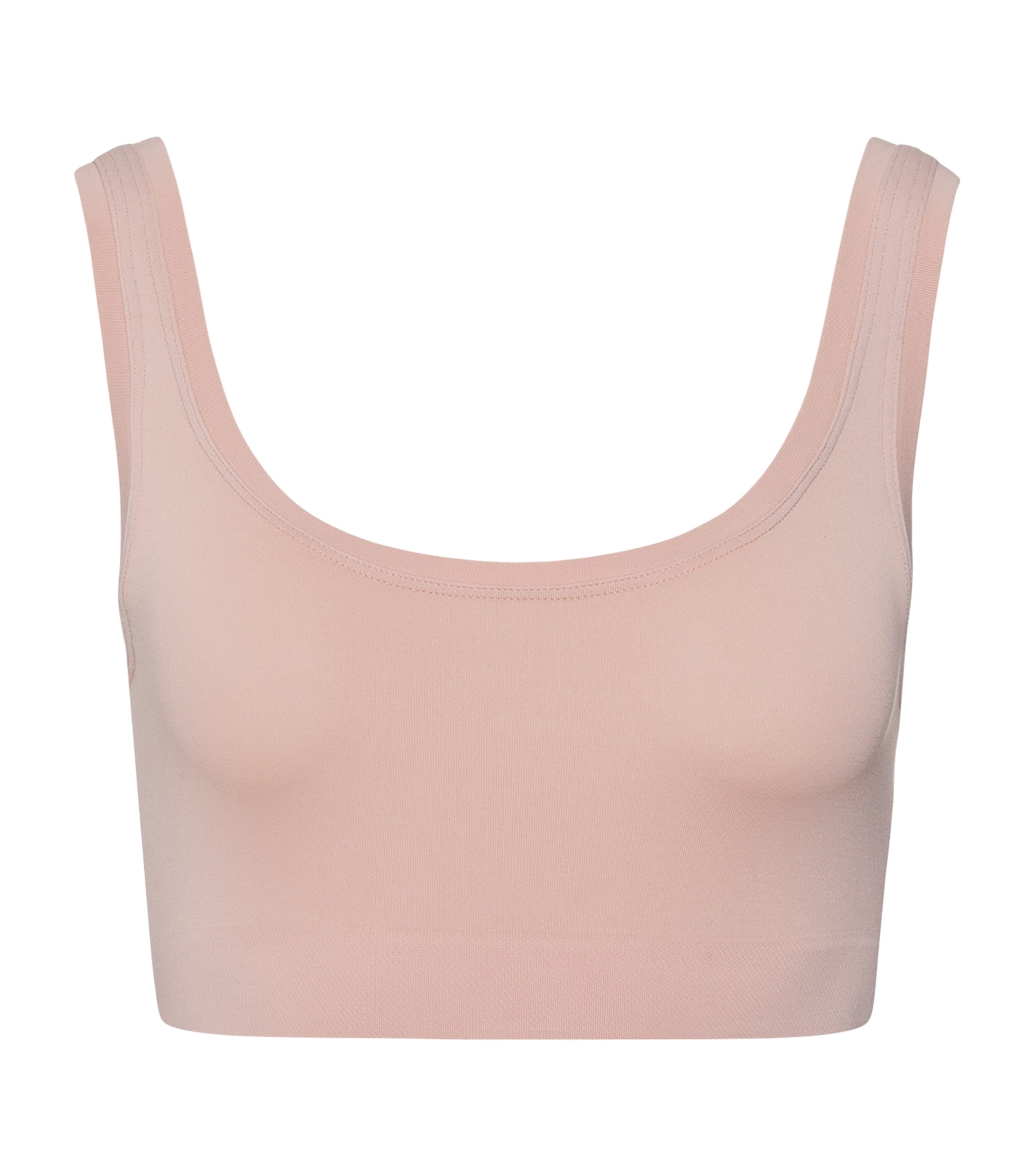 Hanro Touch Feeling Crop Top In Pink