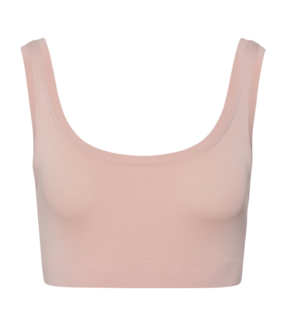 Touch Feeling Crop Top PINK/ROSE Image 1