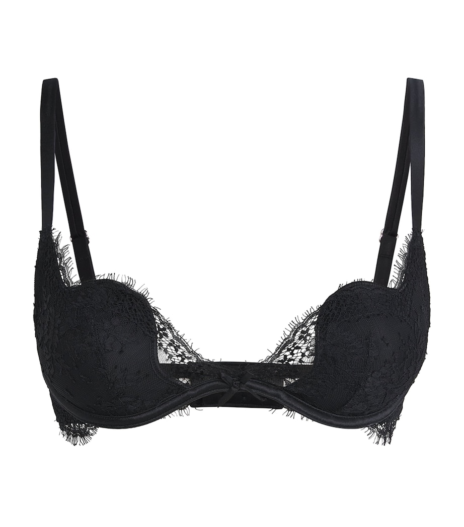 Lace Seduce U-Plunge Frankie Bra 0100 BLACK Image 1