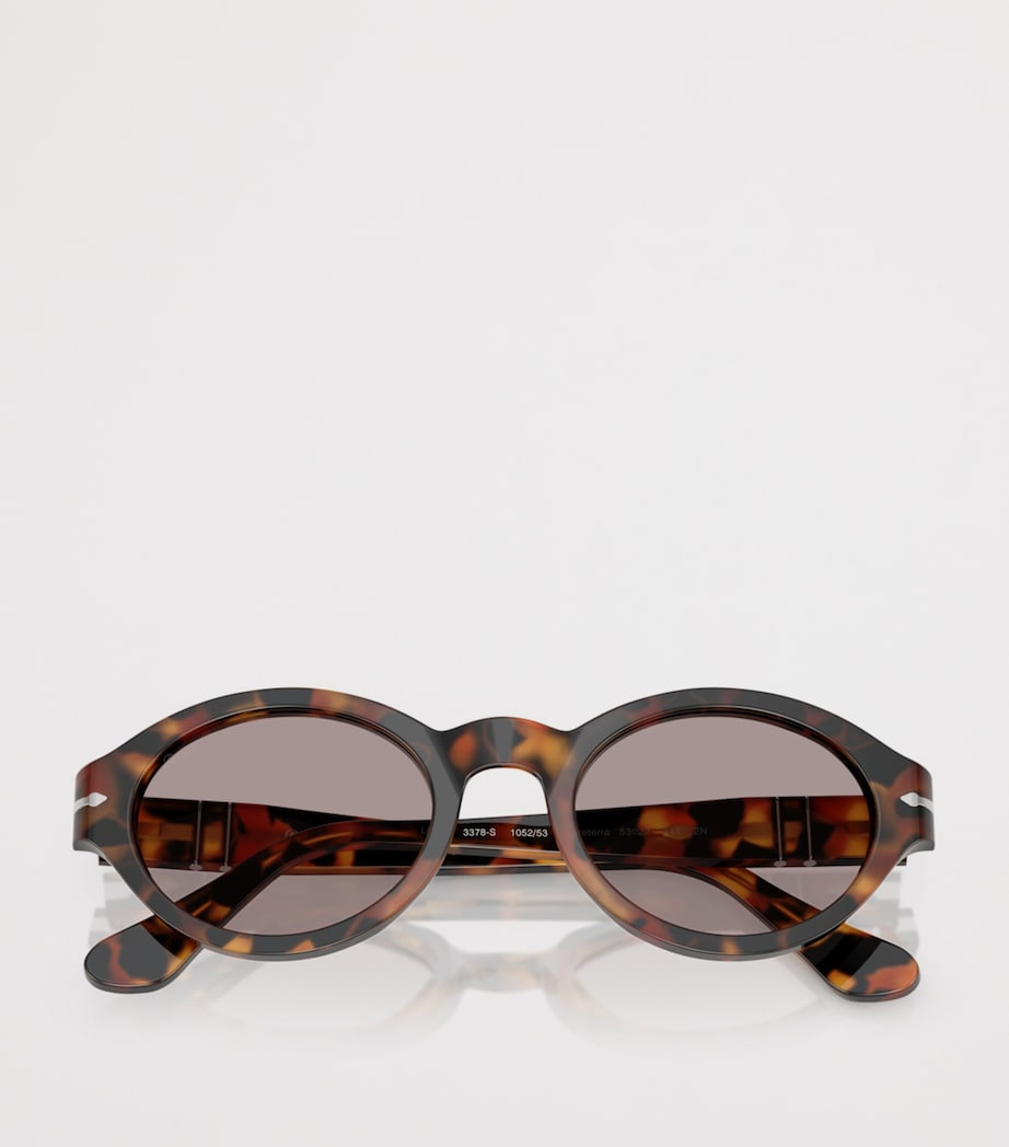 Persol Acetate Loris Oval Sunglasses Image 5