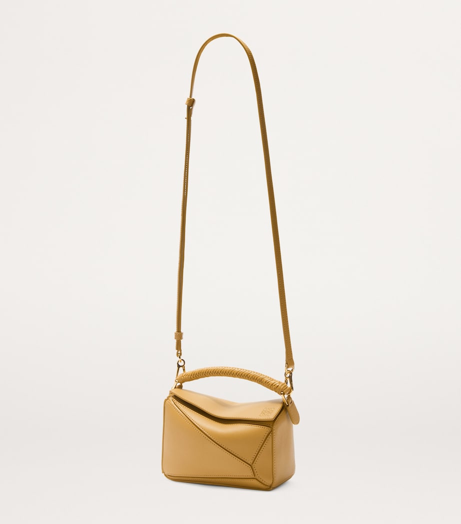 LOEWE Mini Leather Puzzle Top-Handle Bag Sahara Image 5
