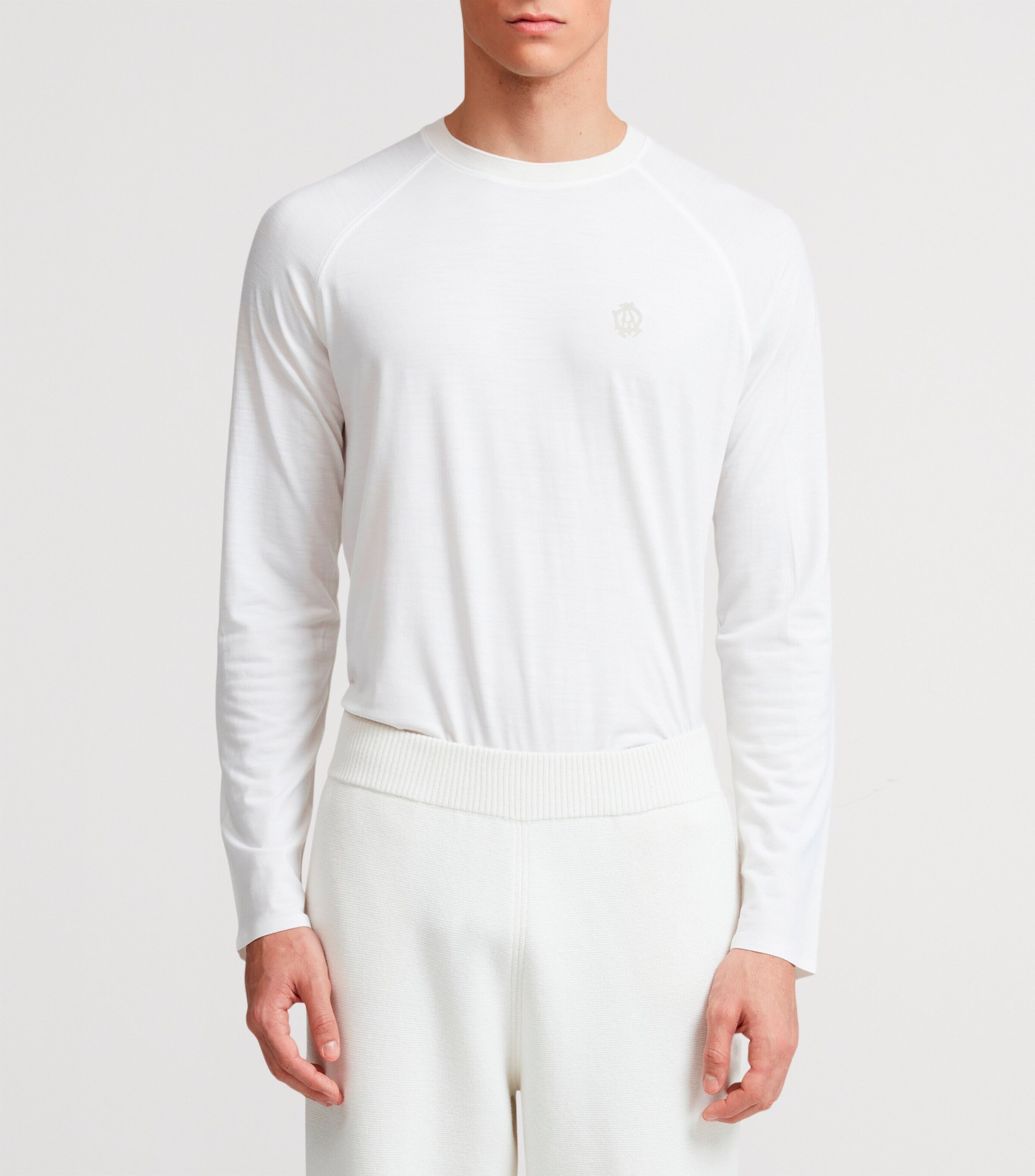 Wool Athluxury Long-Sleeve T-Shirt 123OFF WHITE Image 3