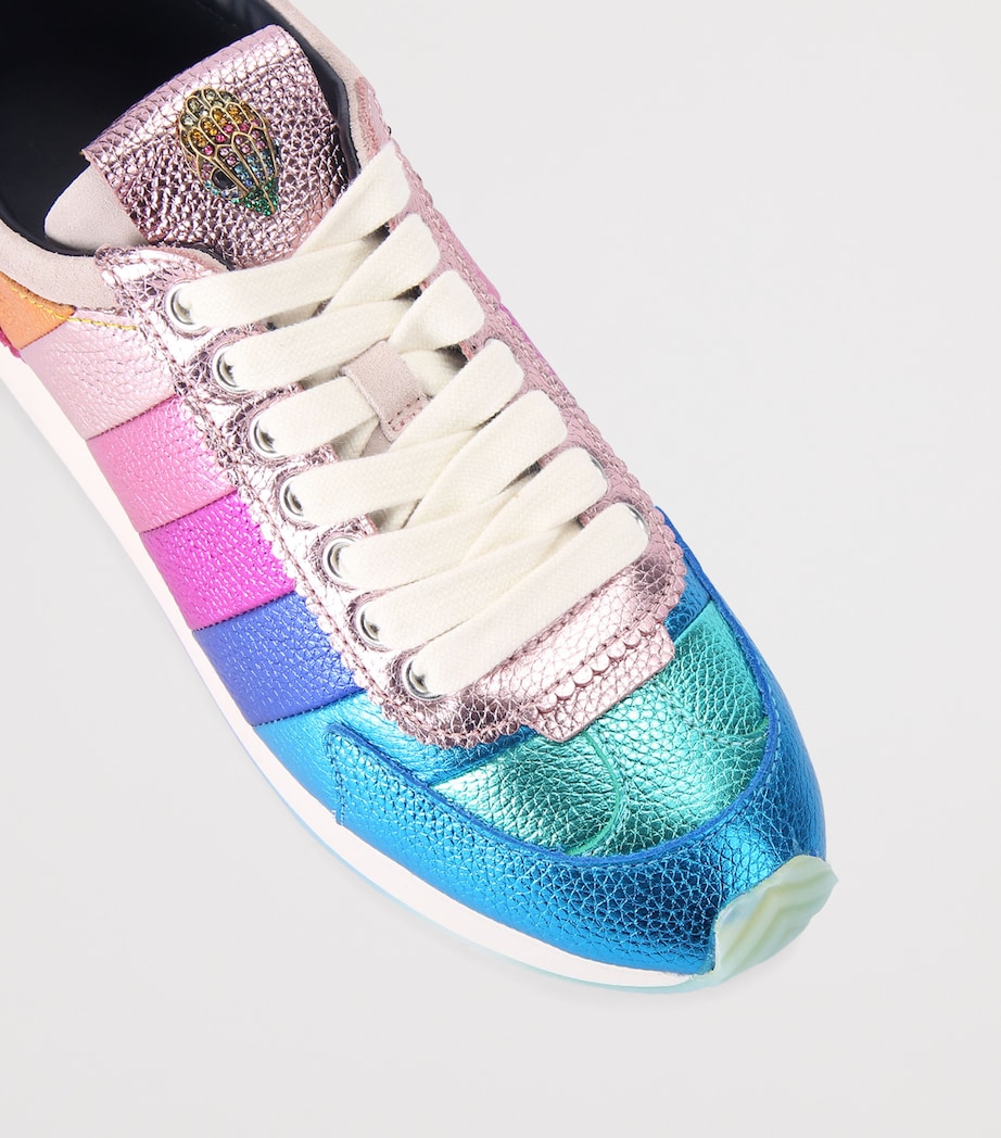 Metallic Leather Islington Low-Top Sneakers MULT/OTHER Image 3