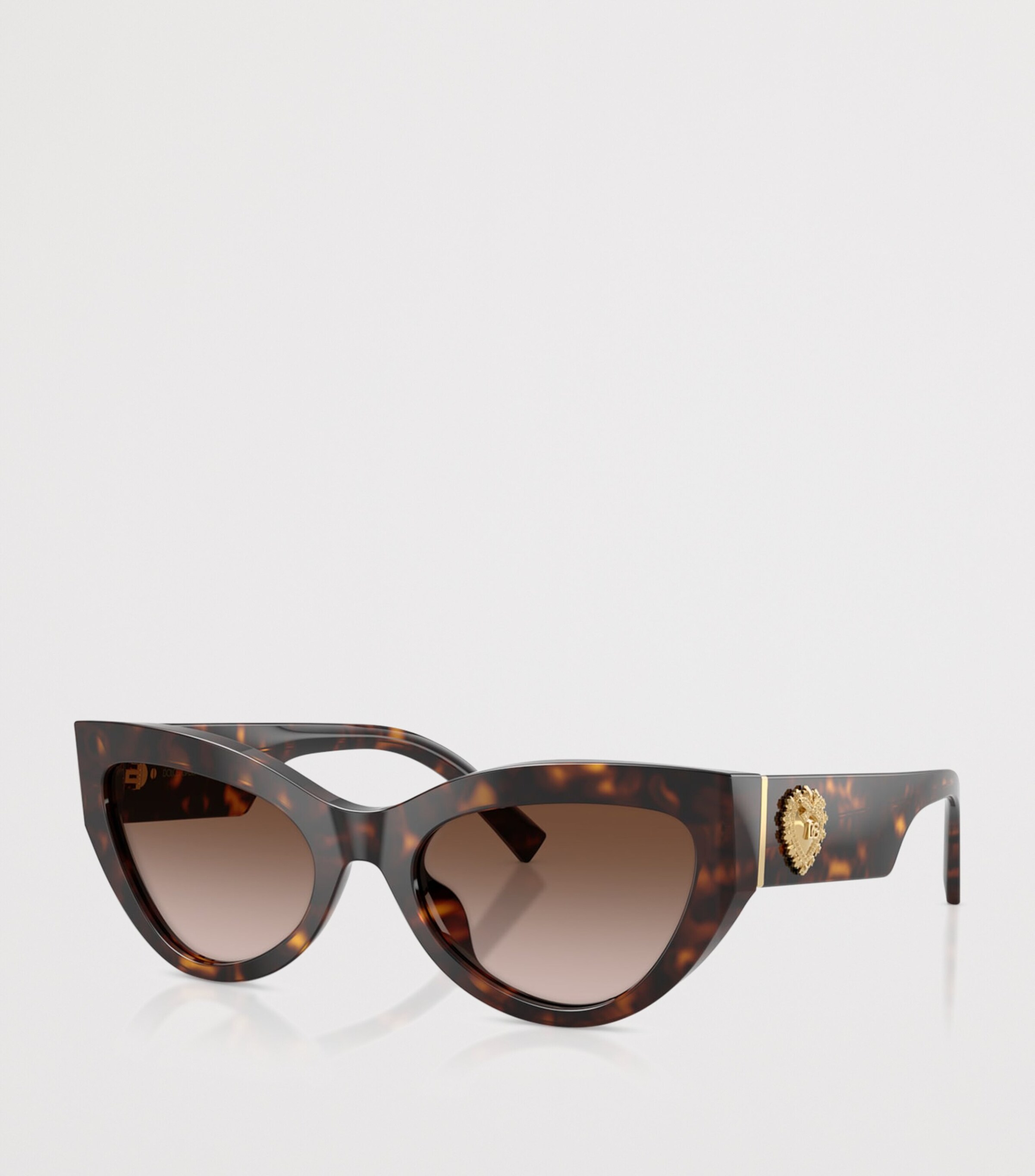 Dolce&Gabbana Tortoiseshell Cat-Eye Sunglasses Brown Image 2
