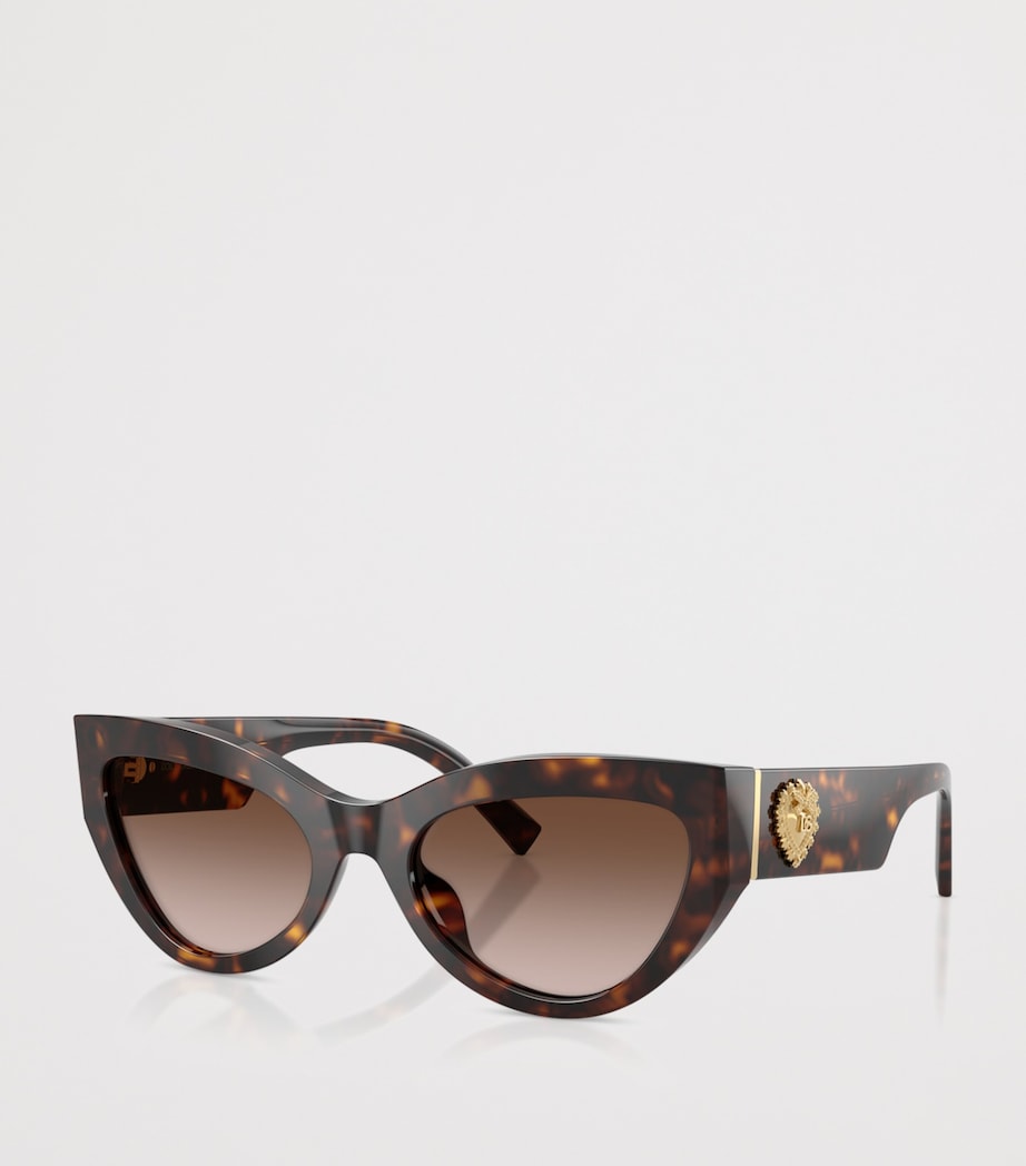 Dolce&Gabbana Tortoiseshell Cat-Eye Sunglasses Brown Image 2