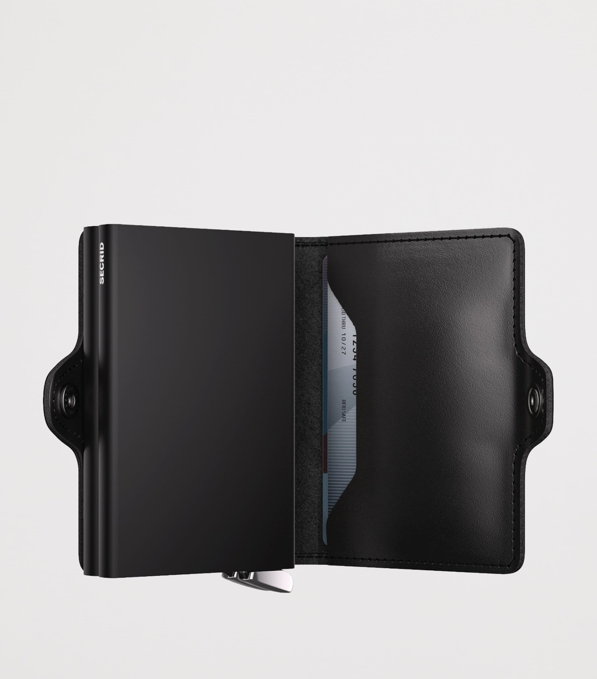 Leather Twinwallet BLACK Image 2