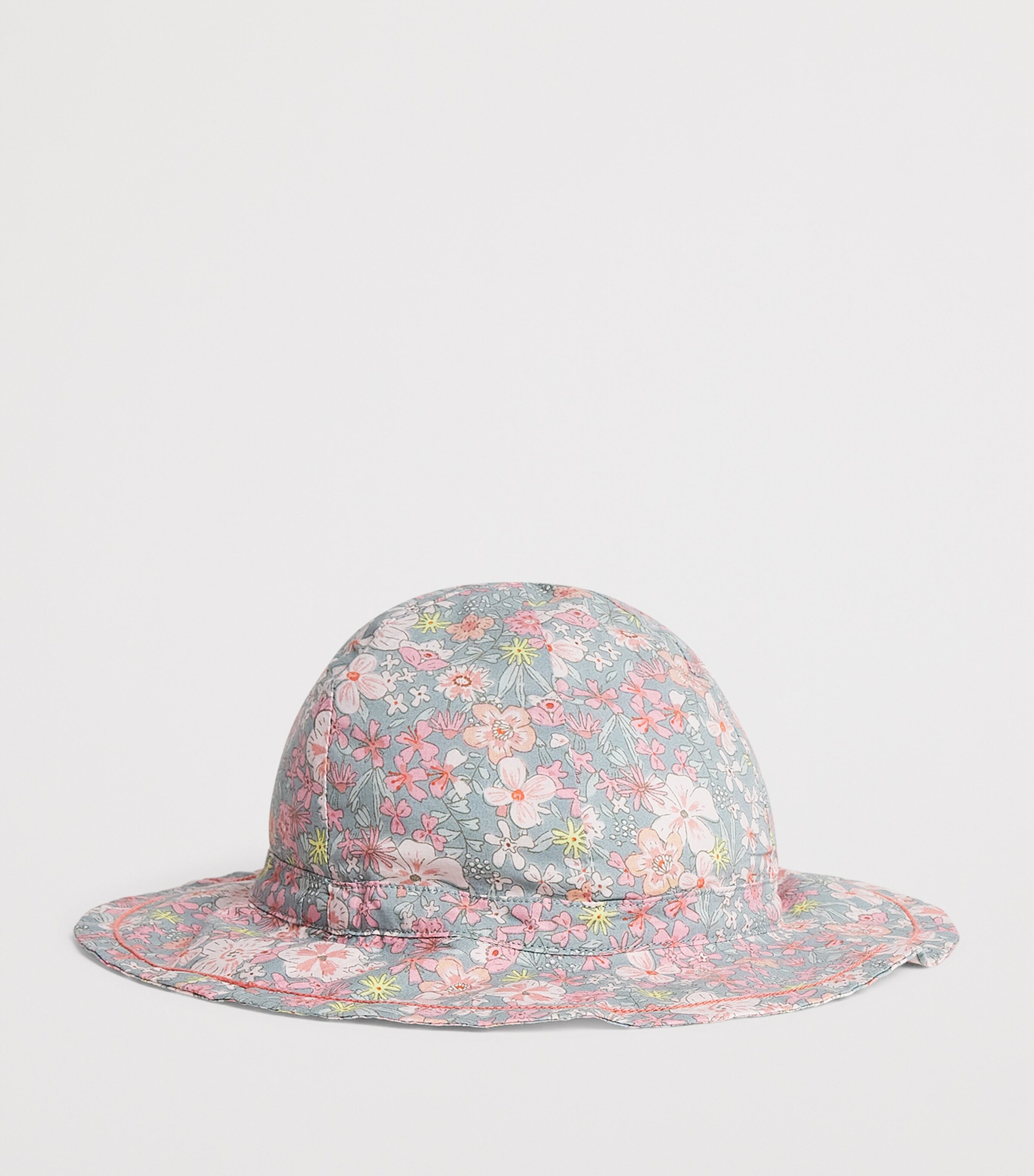 Cotton Floral Sun Hat SPRAY/MULTICO Image 2