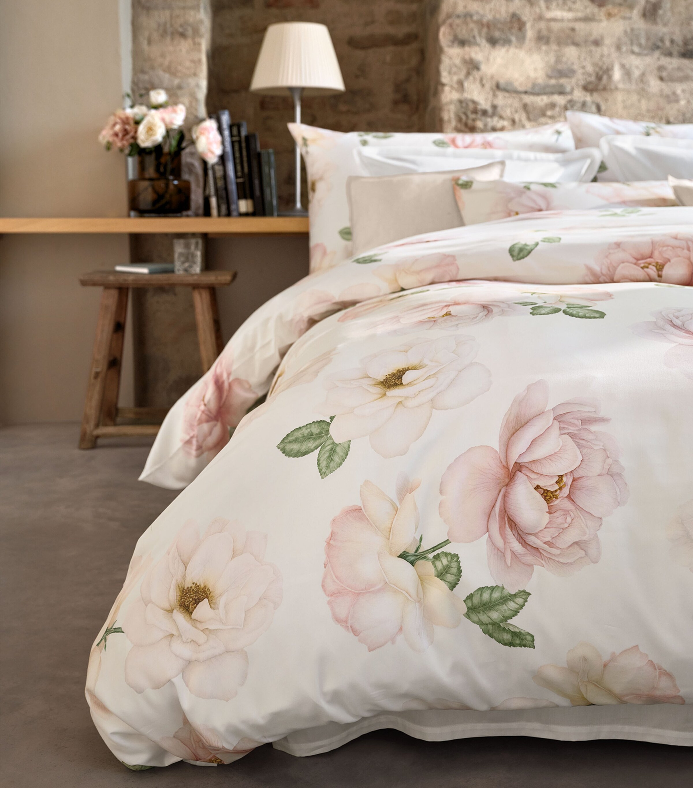 Schlossberg Cotton Rose-Noblesse King Oxford Pillowcase (50cm x 75cm) Blanc Image 2
