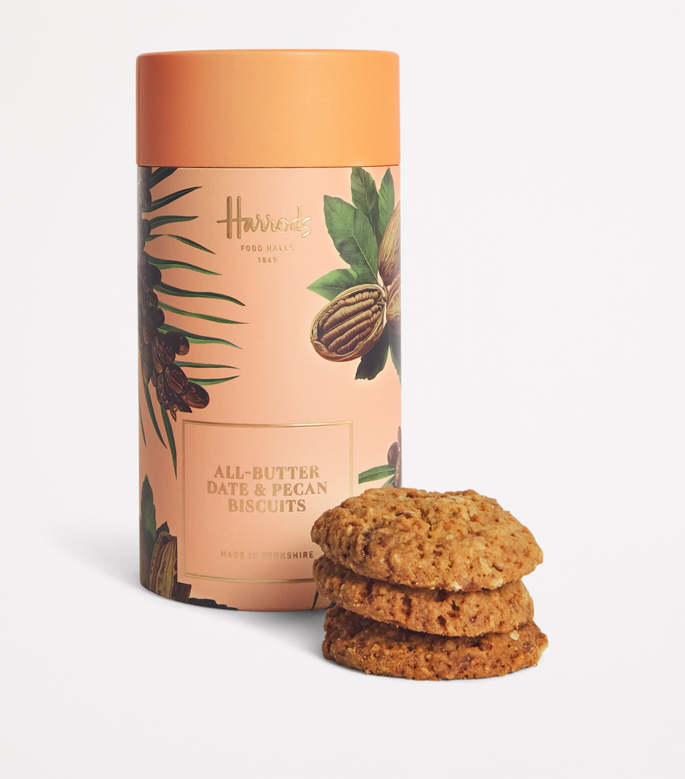 All-Butter Date and Pecan Biscuits (200g) NO COLOUR Image 2