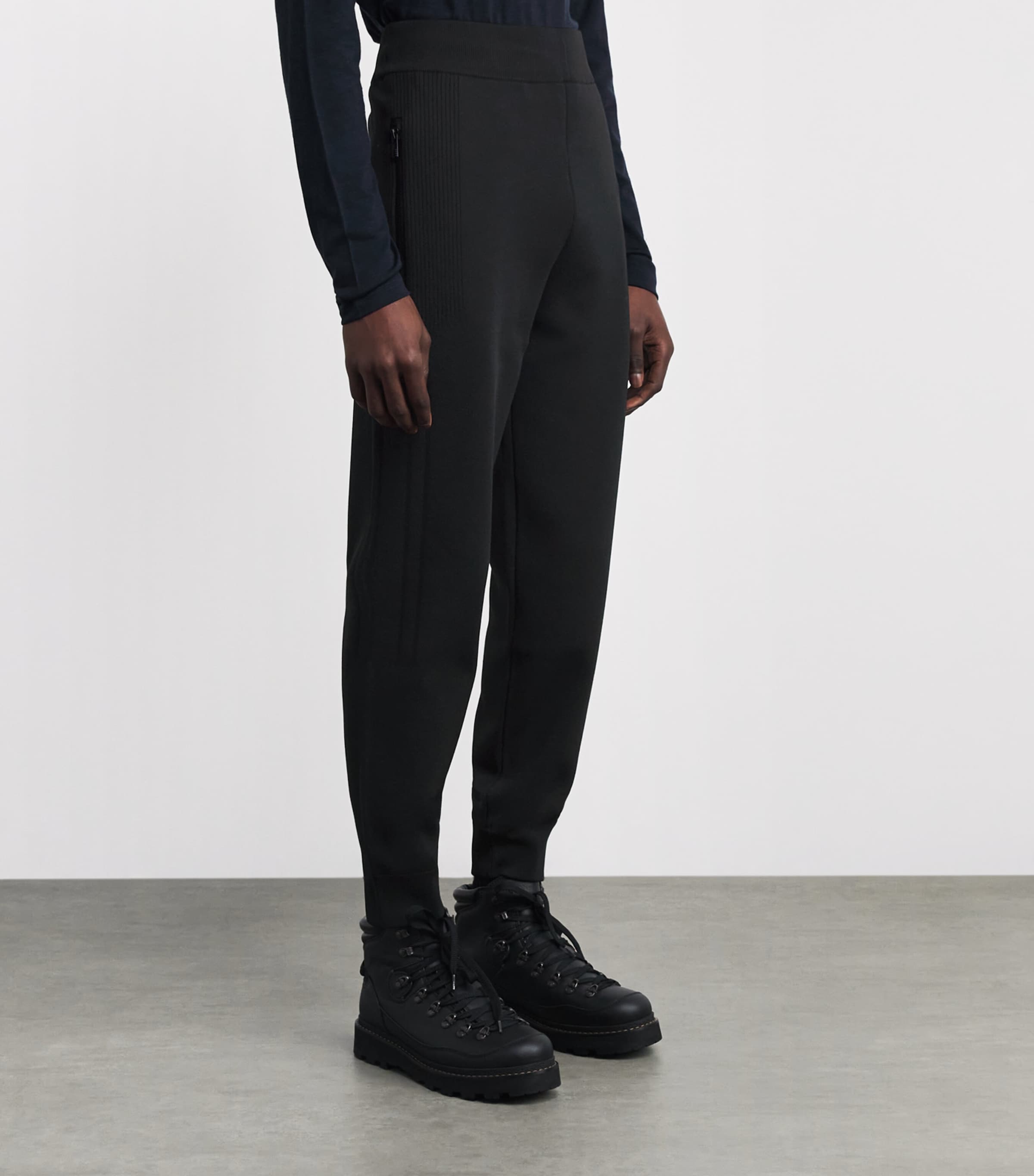 Wool-Blend Cyrion Sweatpants 01000 NOIR Image 3